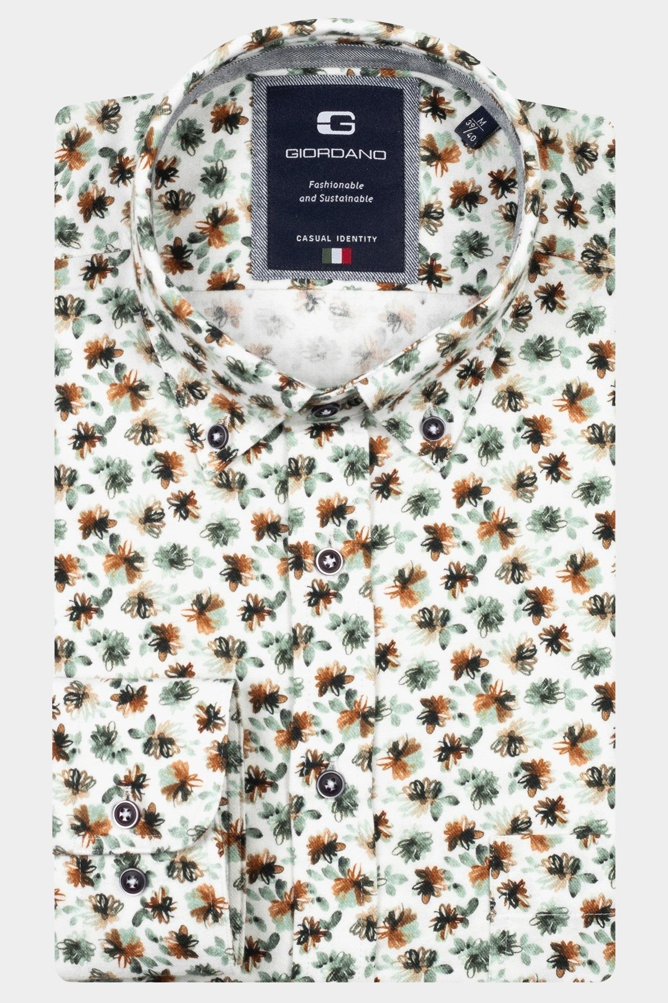 Giordano Casual hemd lange mouw brando long sleeve button dow 527017/70