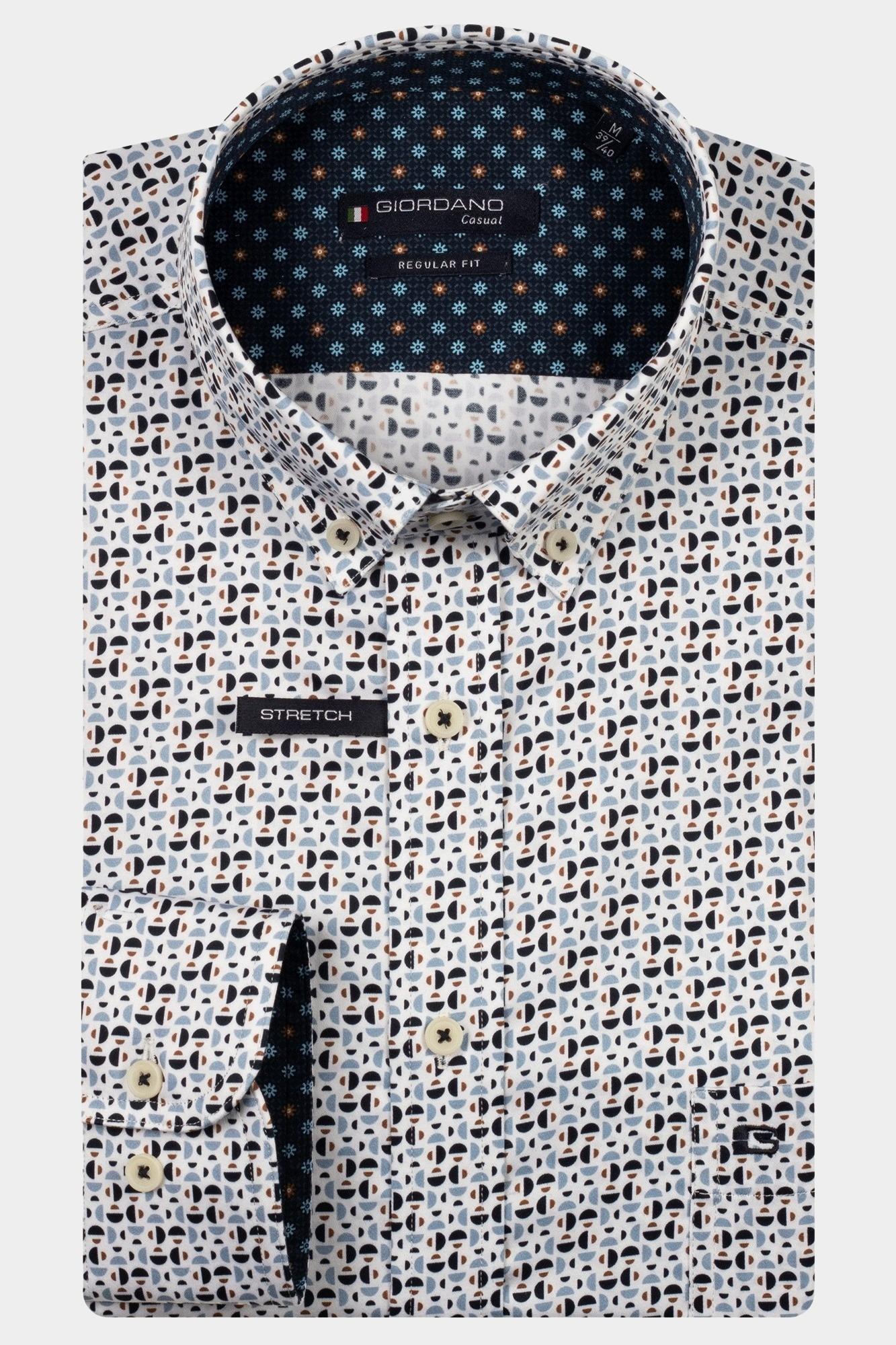 Giordano Casual hemd lange mouw ivy long sleeve button down s 527046/60