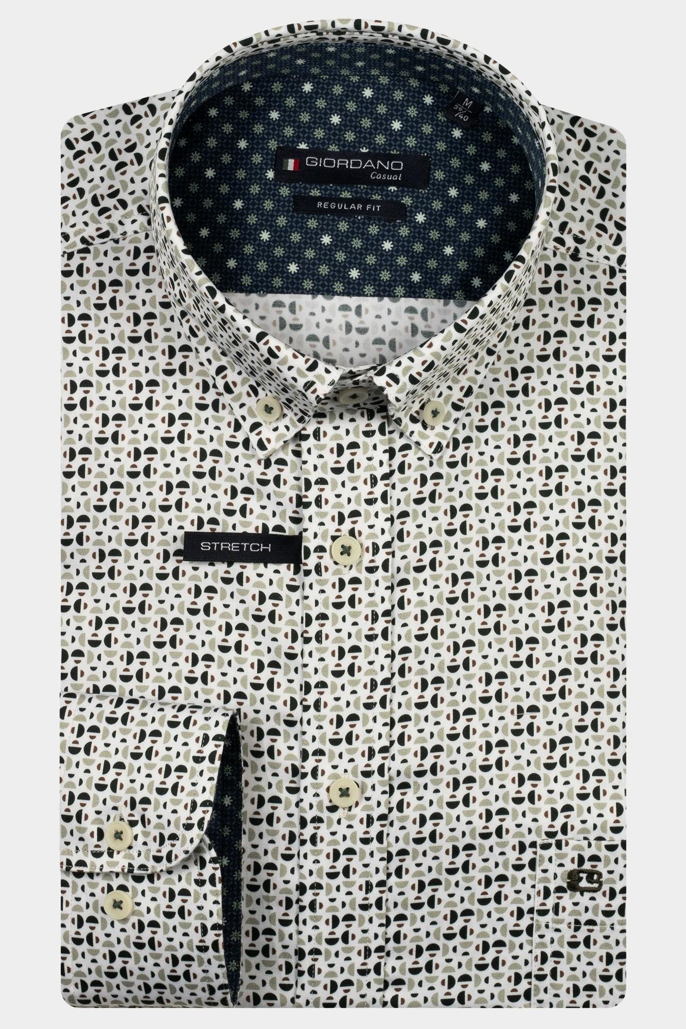 Giordano Casual hemd lange mouw ivy long sleeve button down s 527046/70