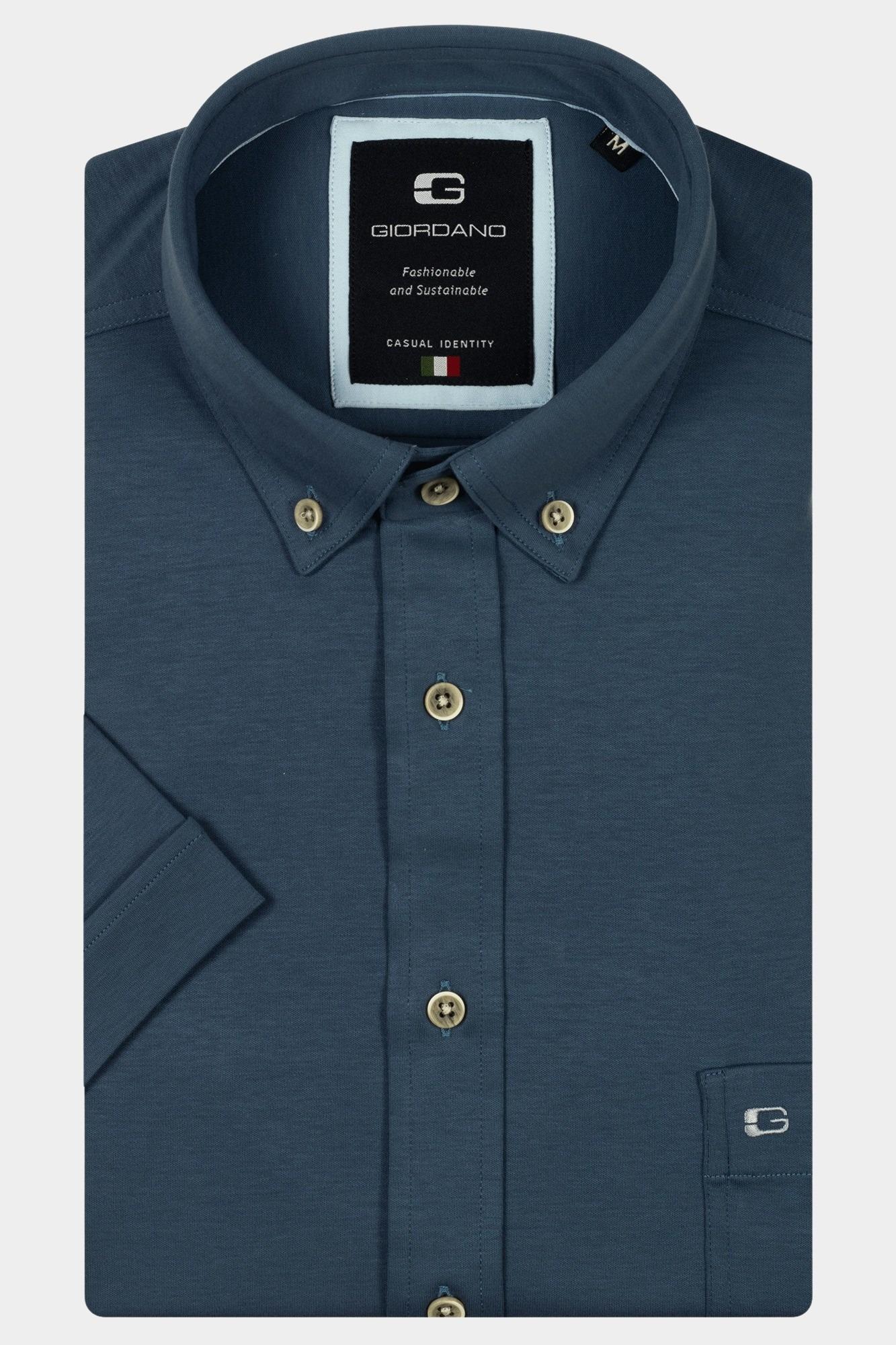 Giordano Casual hemd korte mouw league short sleeve button do 516078/63