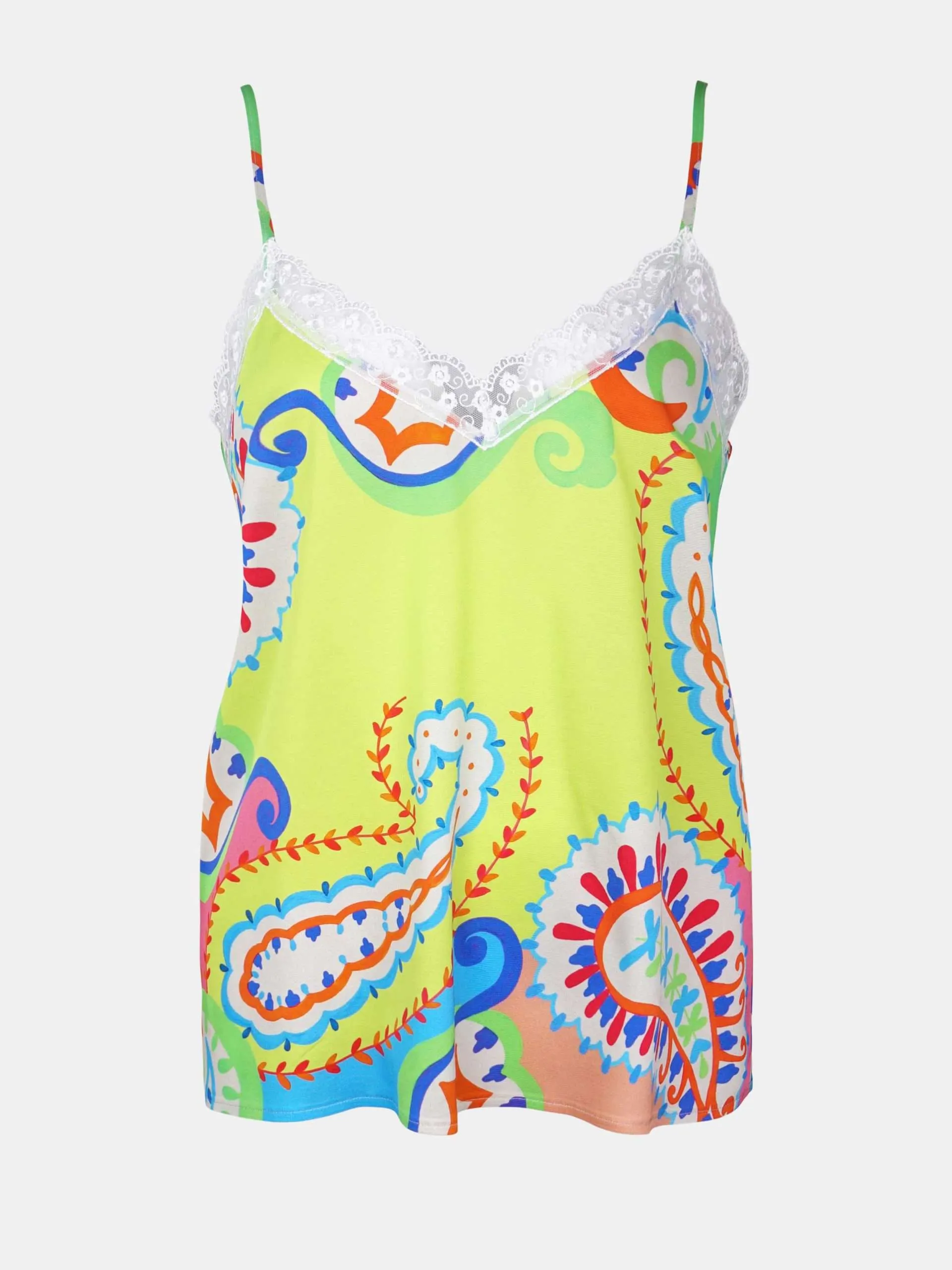 Mucho Gusto Slip top paisley