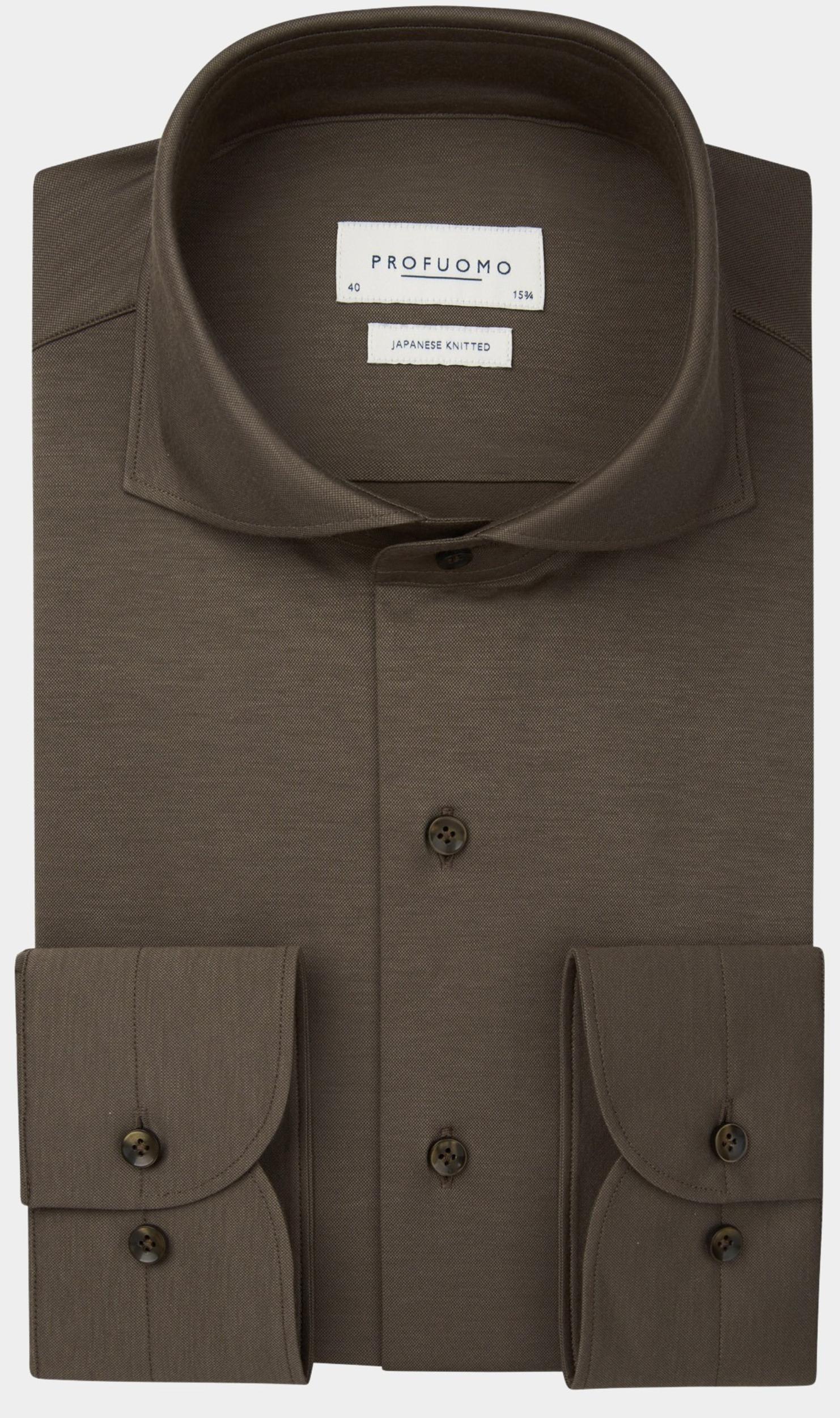 Profuomo Business hemd lange mouw ppwh30026b/h1