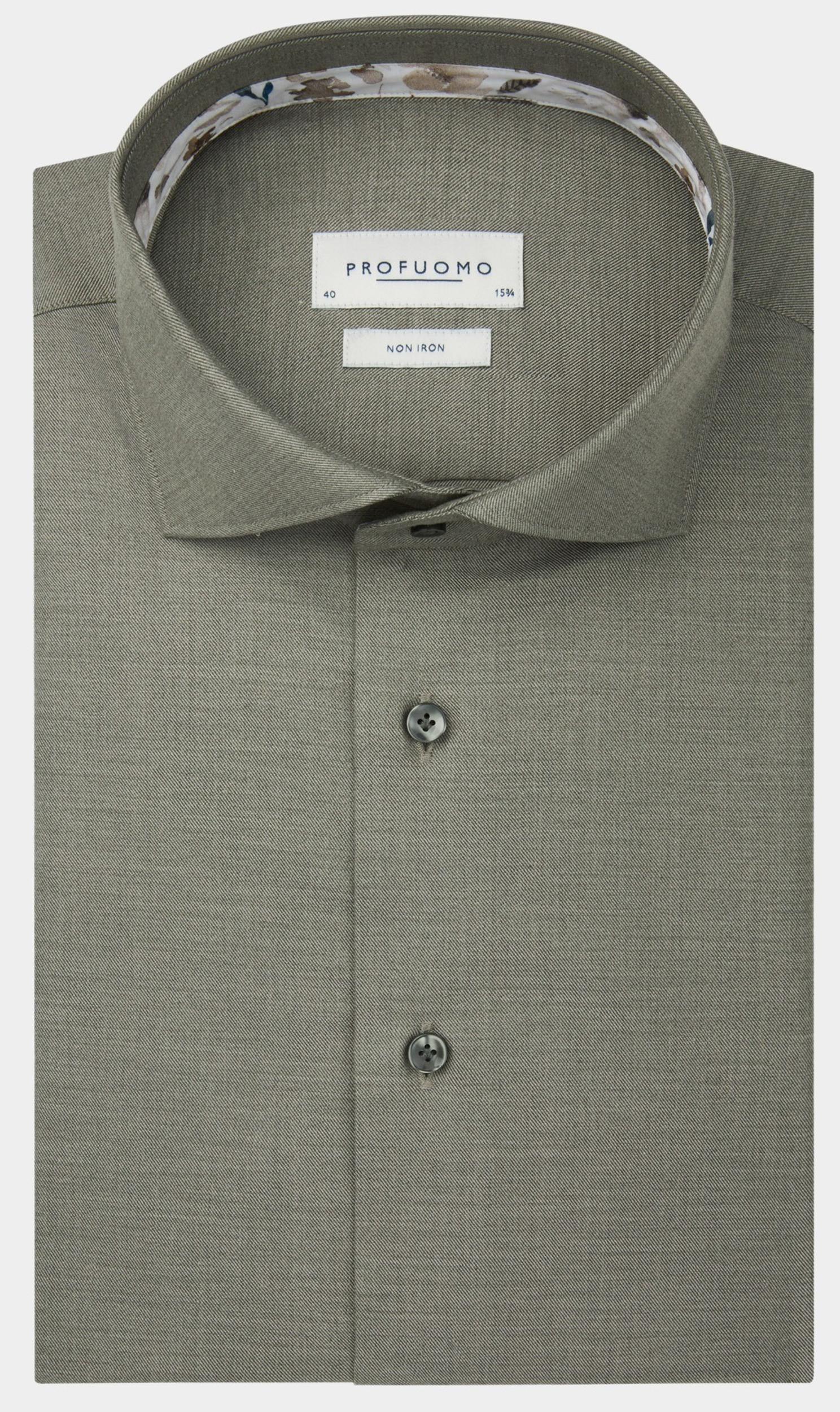 Profuomo Business hemd lange mouw ppwh30008d/z