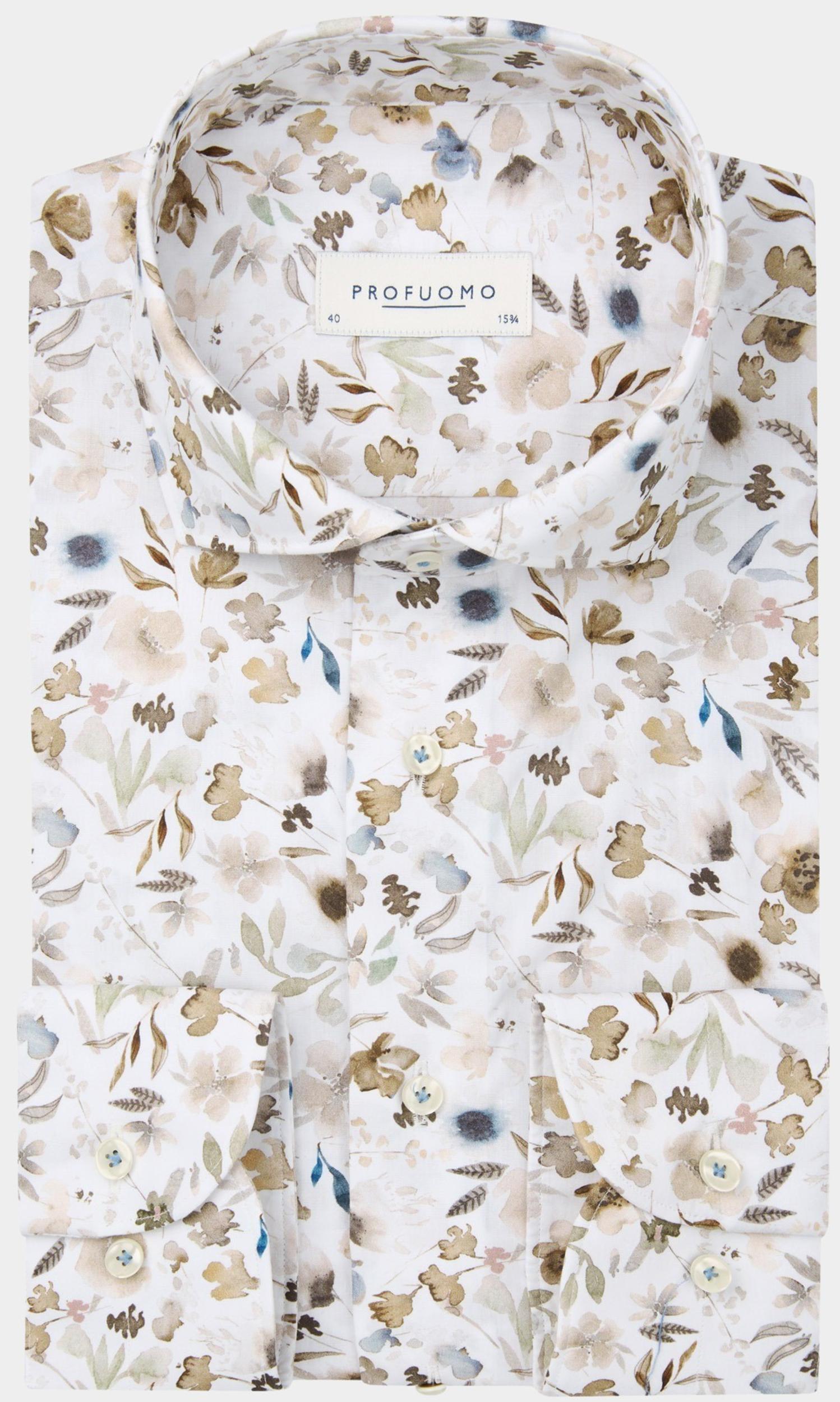 Profuomo Business hemd lange mouw ppwh30009a/0