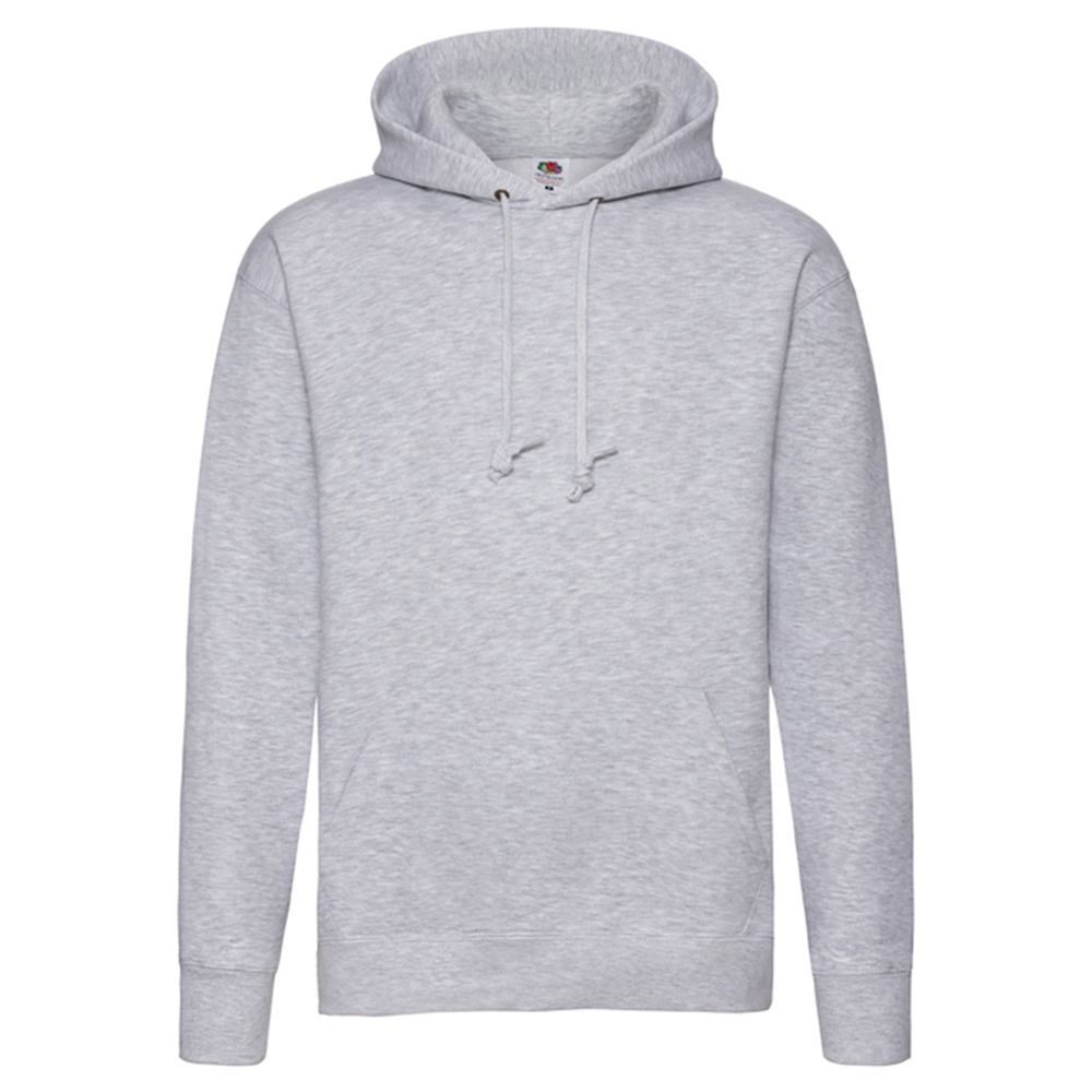 Fruit of the Loom Heren premium heather hoodie