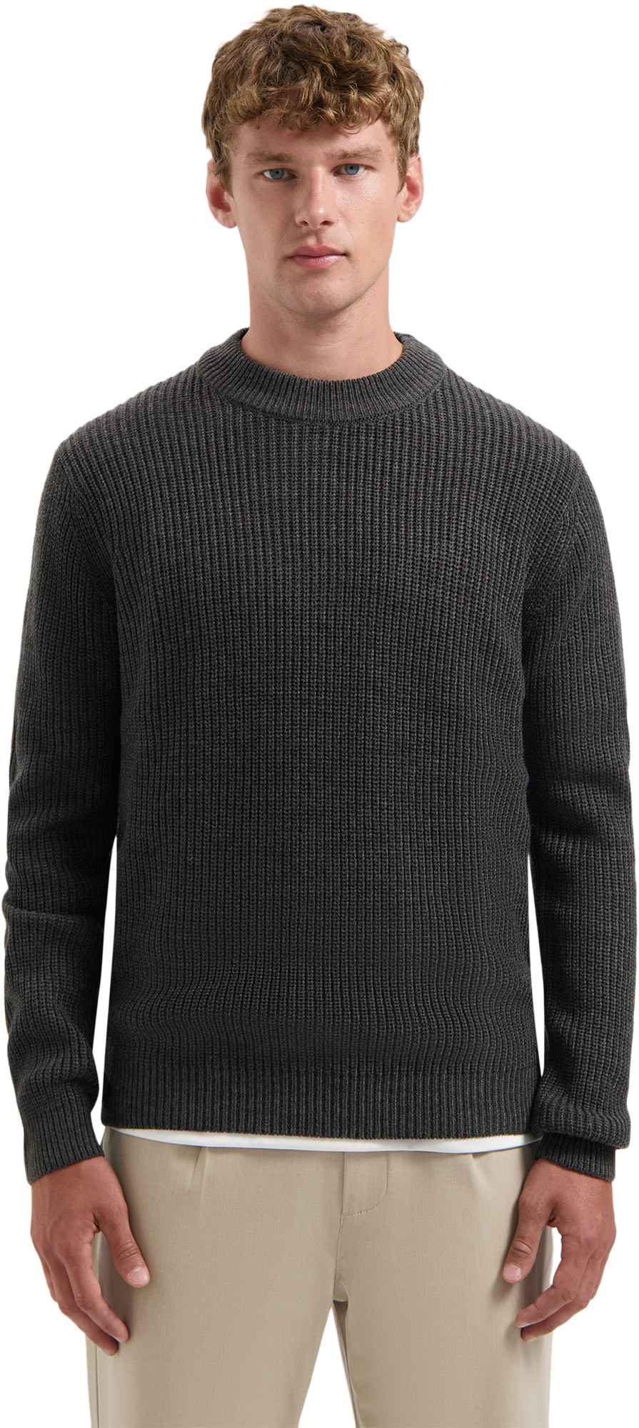 Dstrezzed Crew ribknit