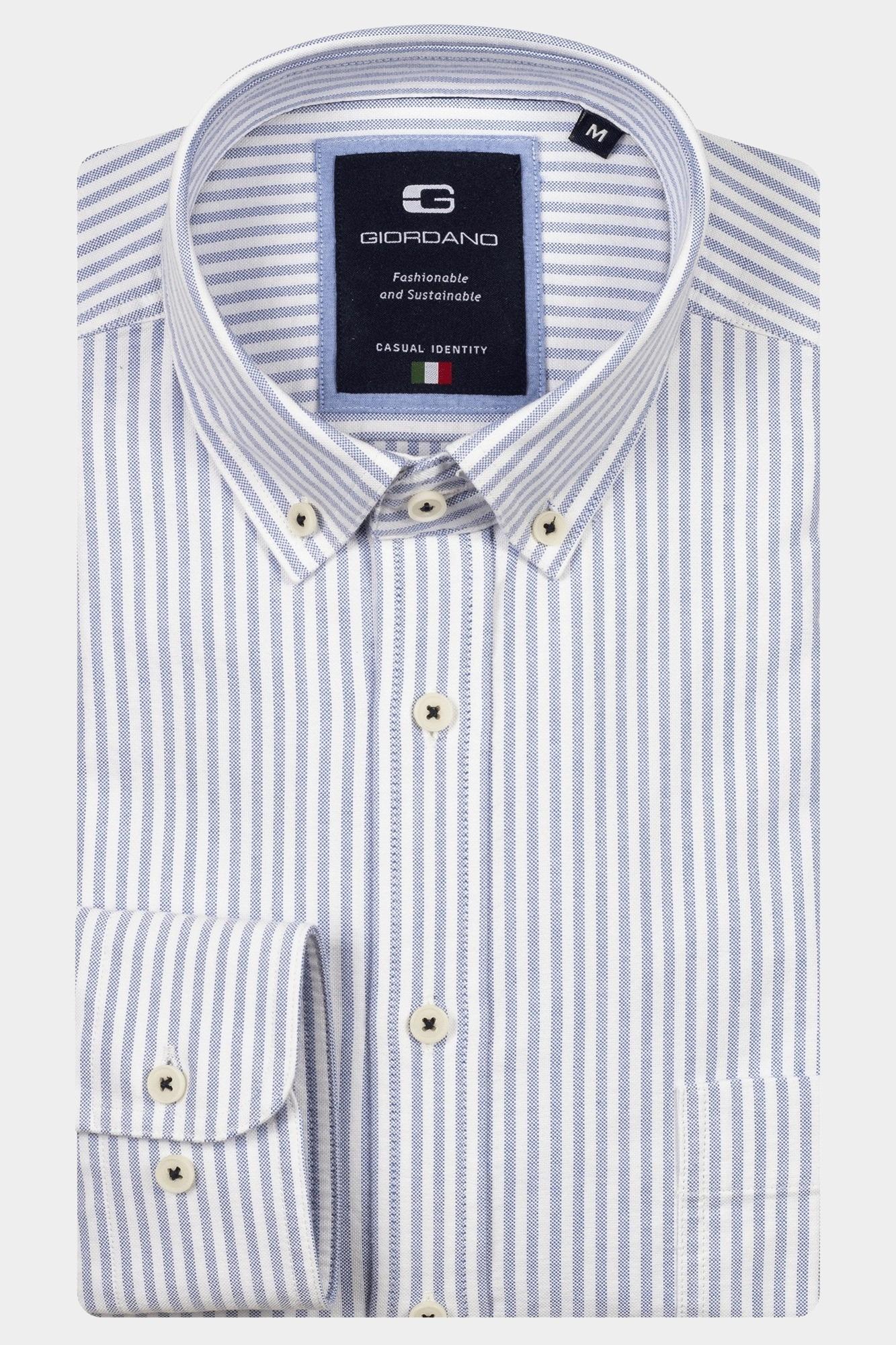 Giordano Casual hemd lange mouw brando long sleeve button dow 527107/62