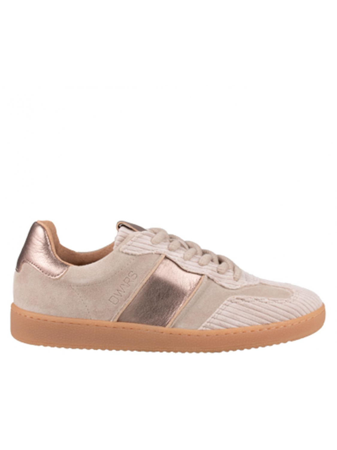 DWRS Label sneaker met verwisselbaar voetbed