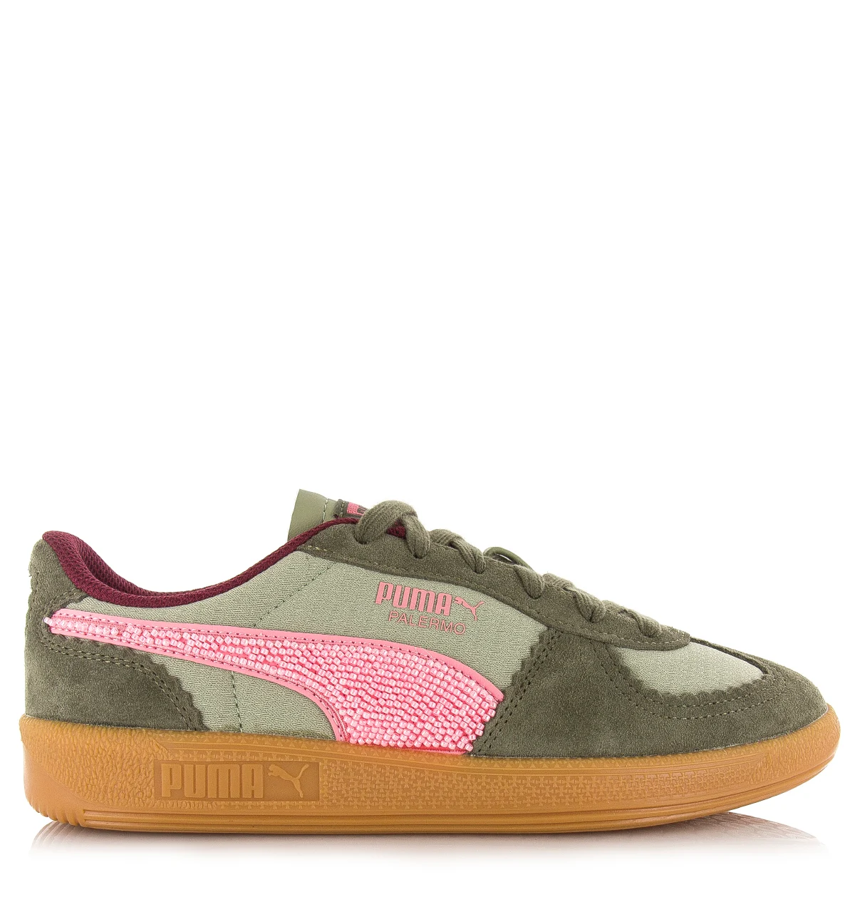 Puma Palermo gentle meld wns lux army lage sneakers dames