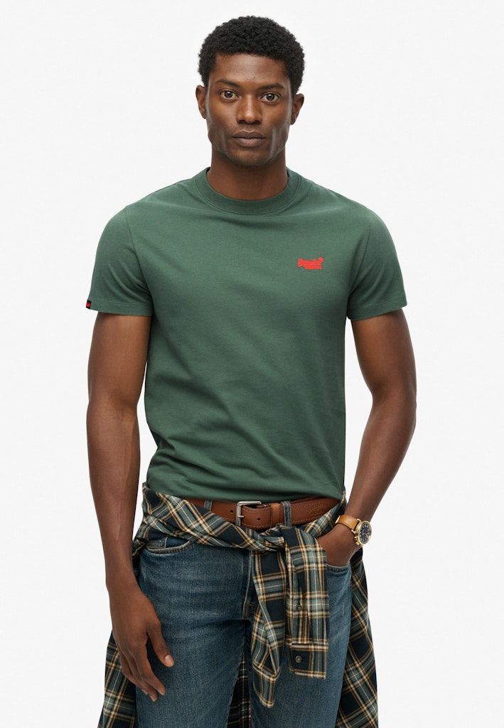Superdry Essential t-shirt ss olijf