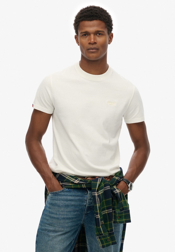 Superdry Essential t-shirt ss off-white