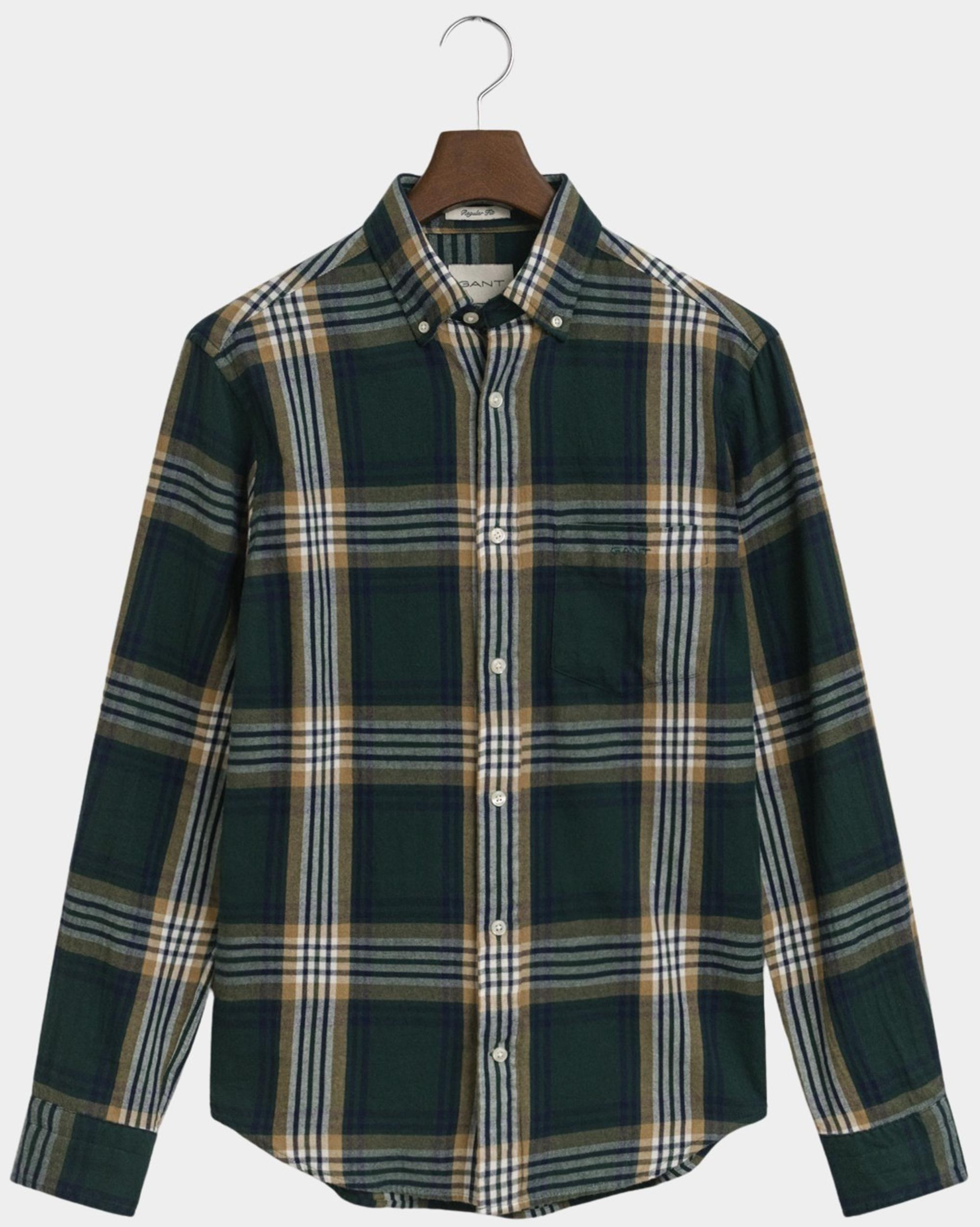 Gant Casual hemd lange mouw reg windblown flannel check s 3250243/374