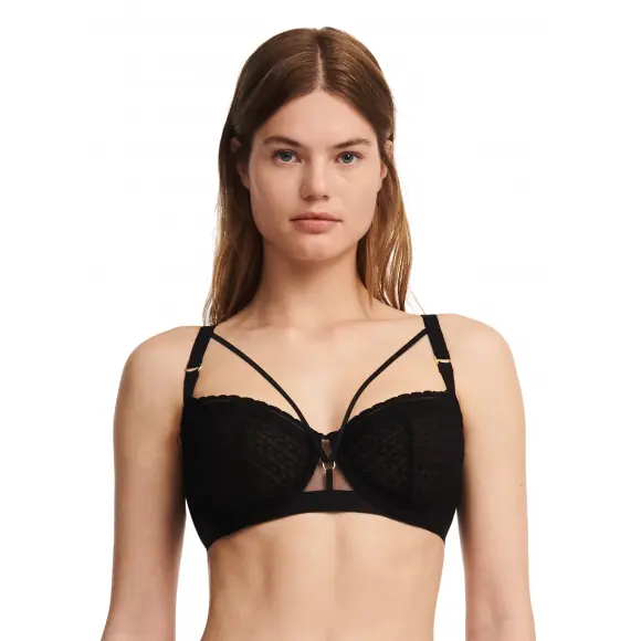Chantelle Monogram half-cup balcony bra