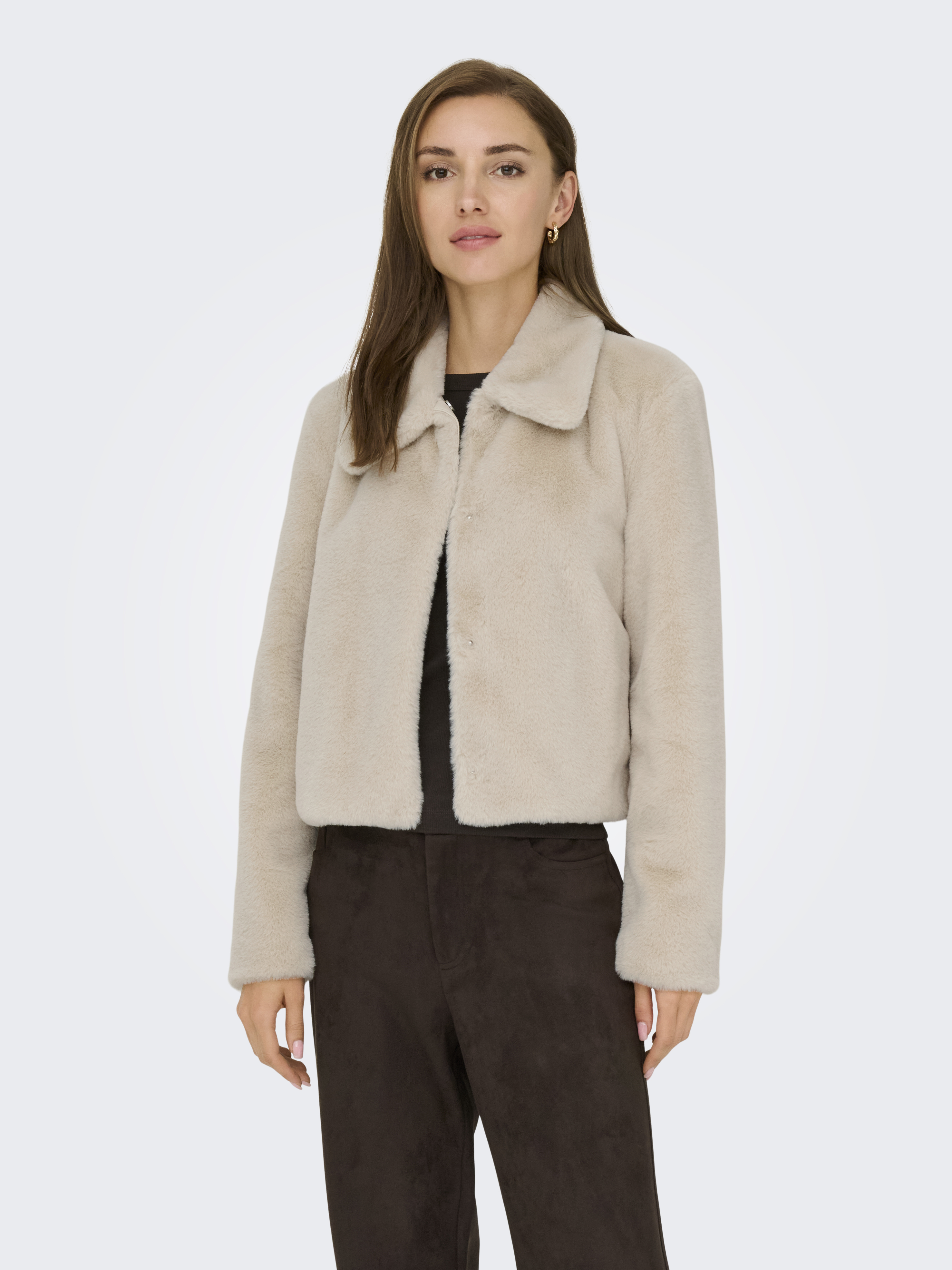 Jacqueline de Yong Jdymacy life faux fur jacket otw no