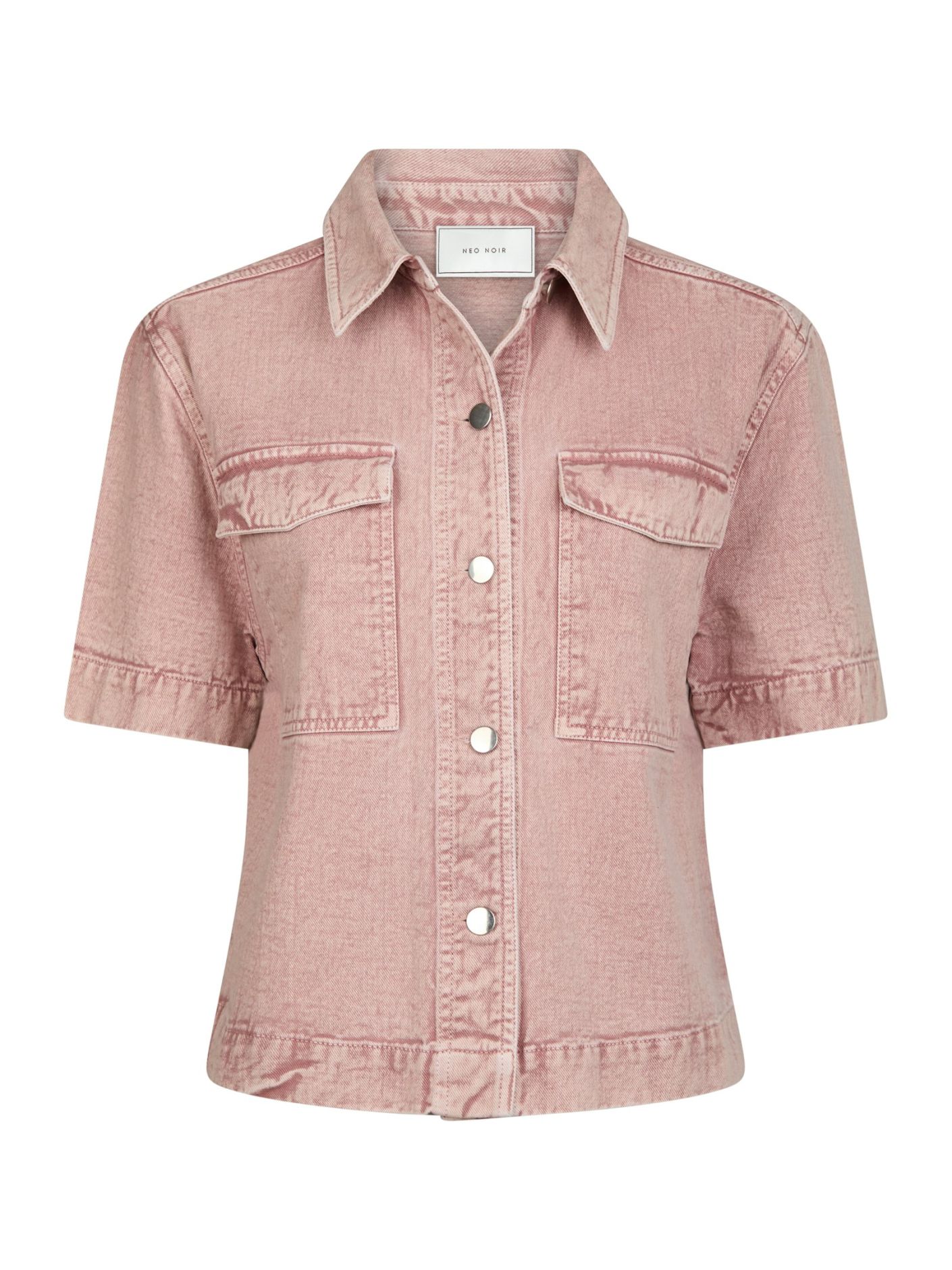 Neo Noir tiki solid shirt 166370 171 ash rose