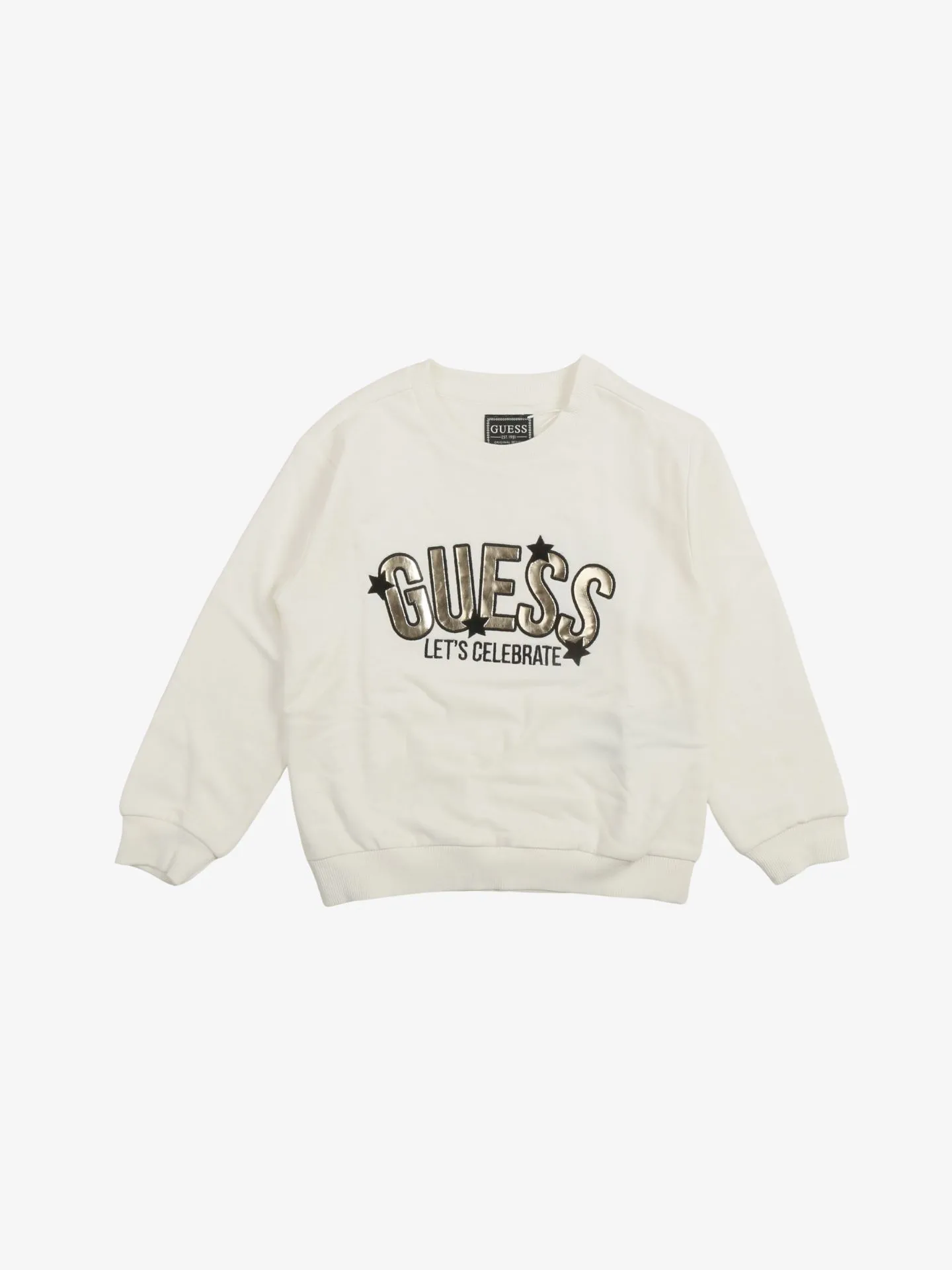 Guess Meisjes sweater creme