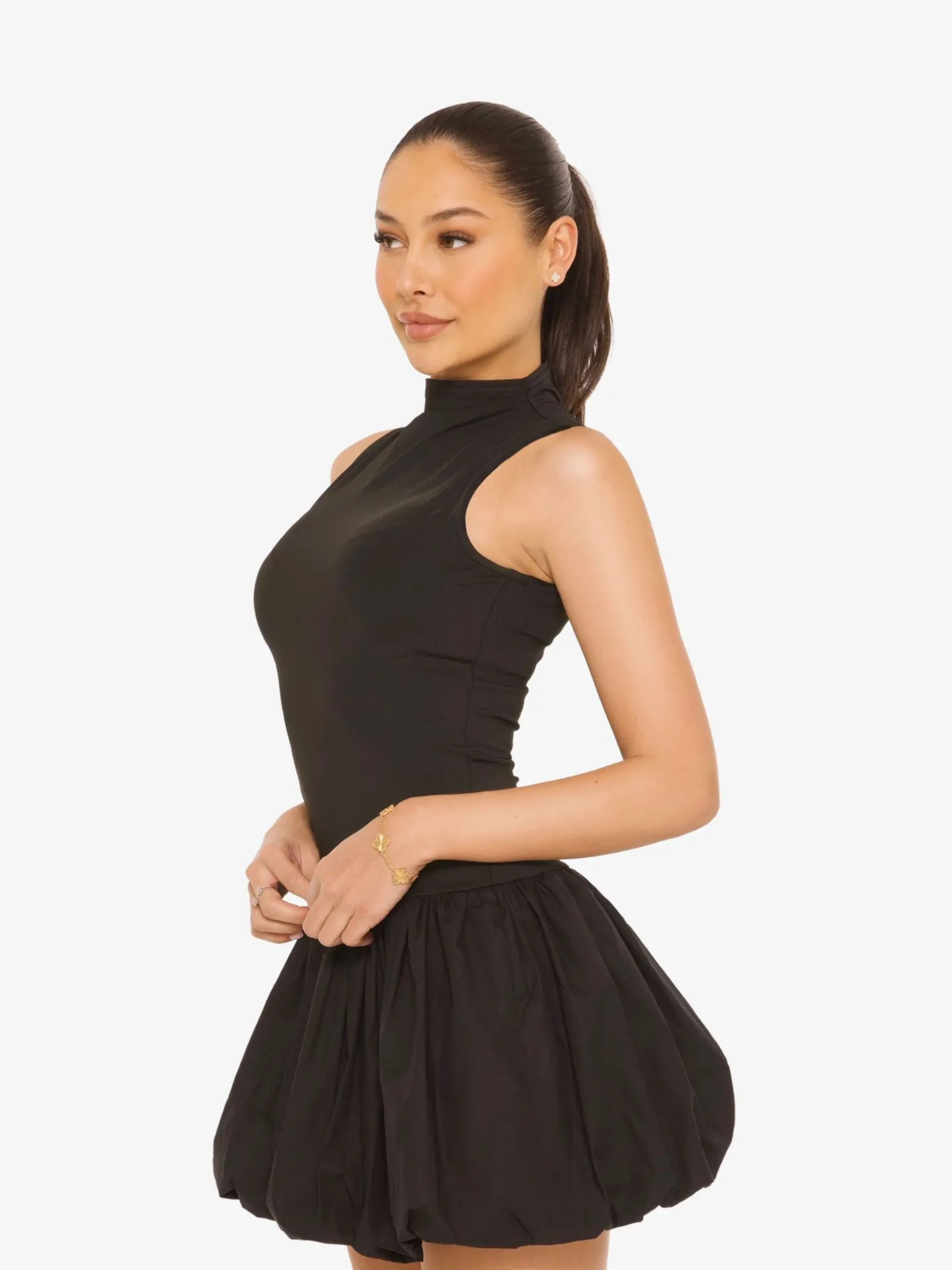 LA Sisters Dames jurk mini bubble