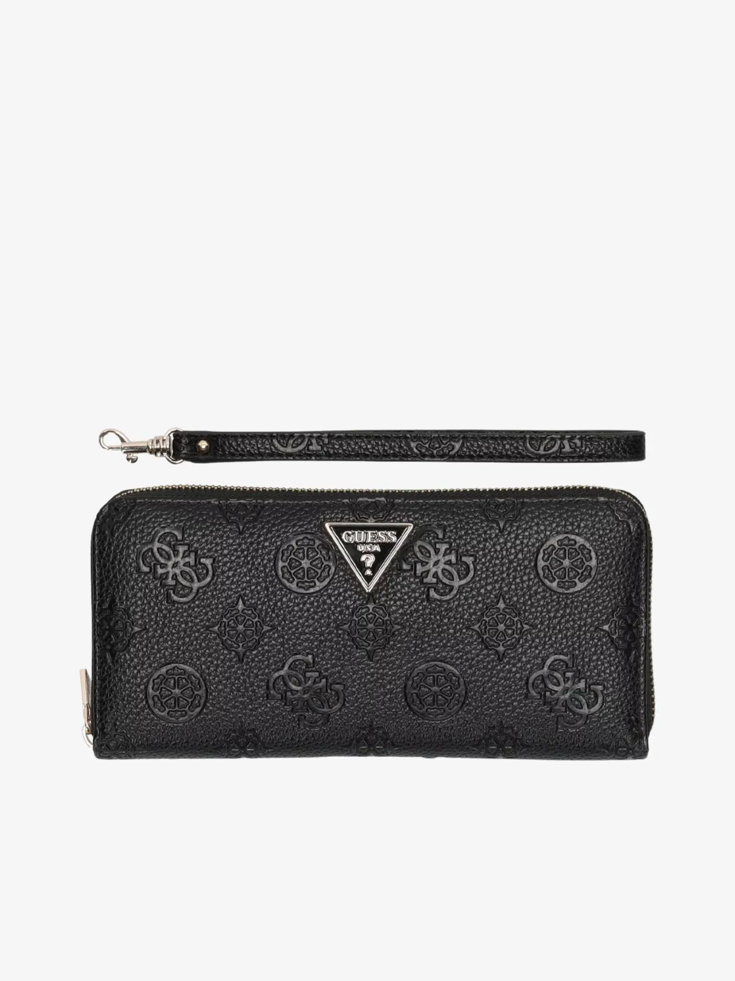 Guess Dames portemonnee cresidia large zwart logo