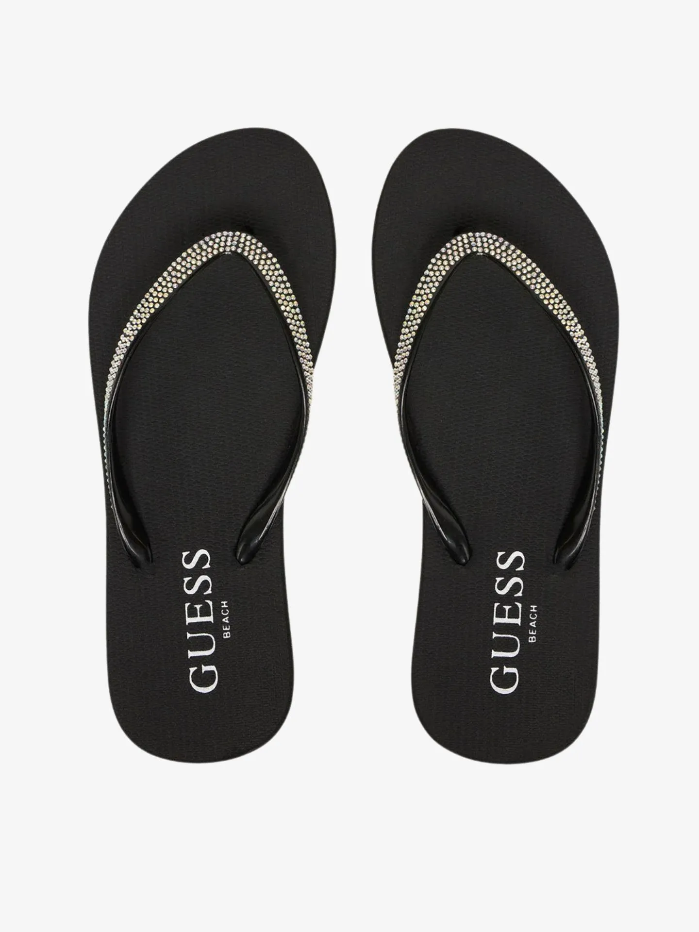 Guess Dames teenslippers rhinestone