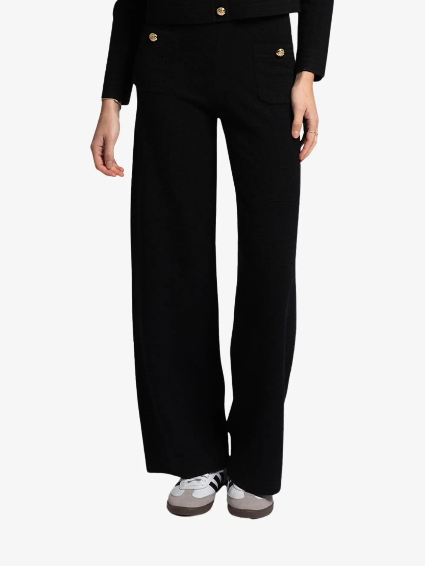 Nikkie Dames broek limeira zwart