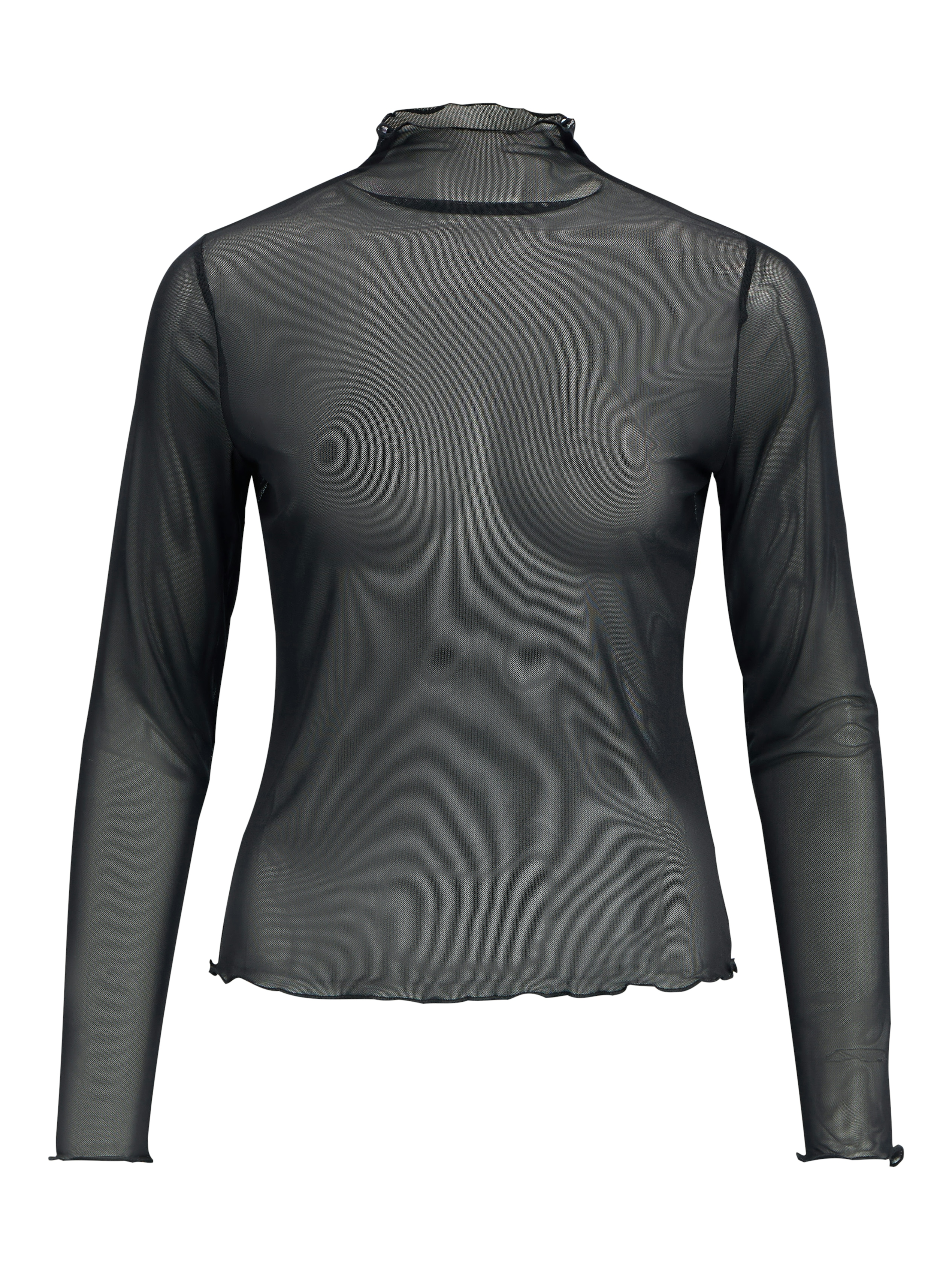 Object objnela ls o-neck mesh top rep 23046001 -