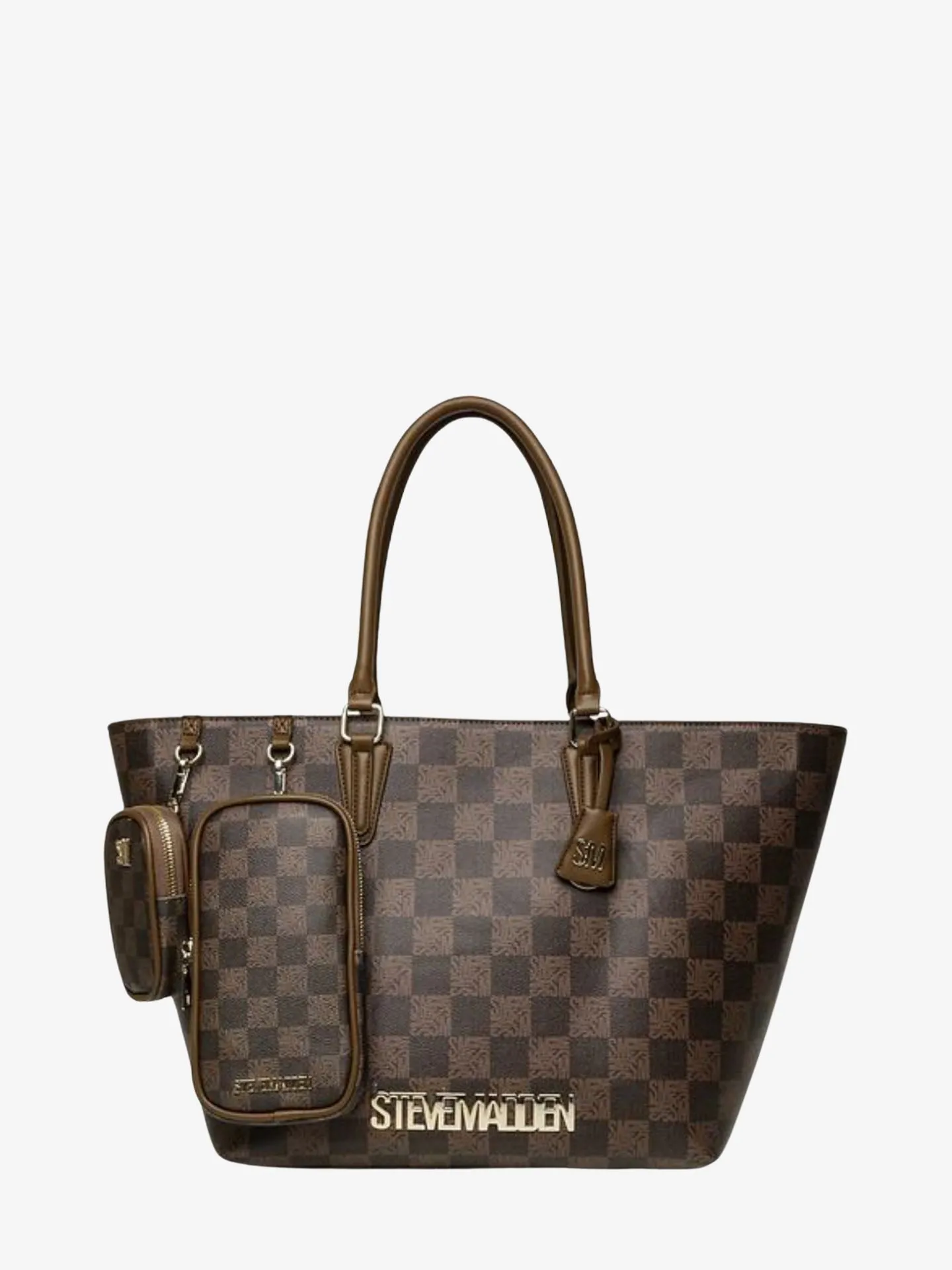 Steve Madden Dames tas shopper bjude-7 olive goud