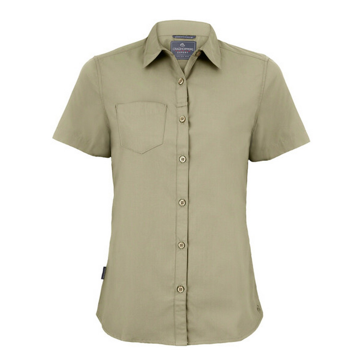 Craghoppers Dames expert kiwi shirt met korte mouwen