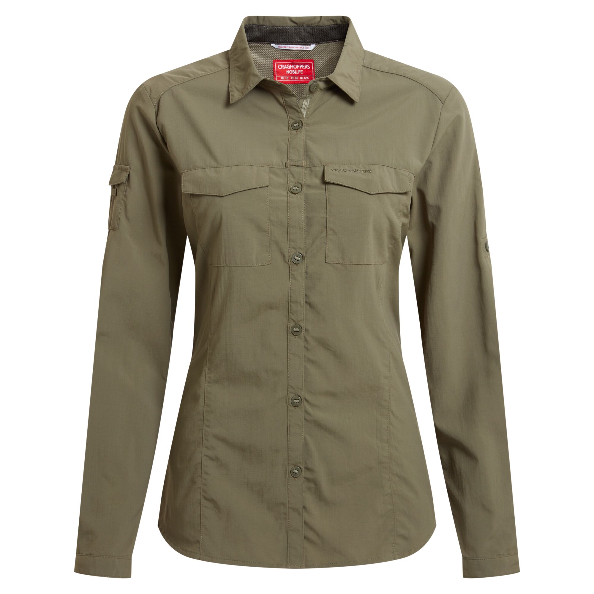 Craghoppers Dames adventure iii nosilife shirt met lange mouwen