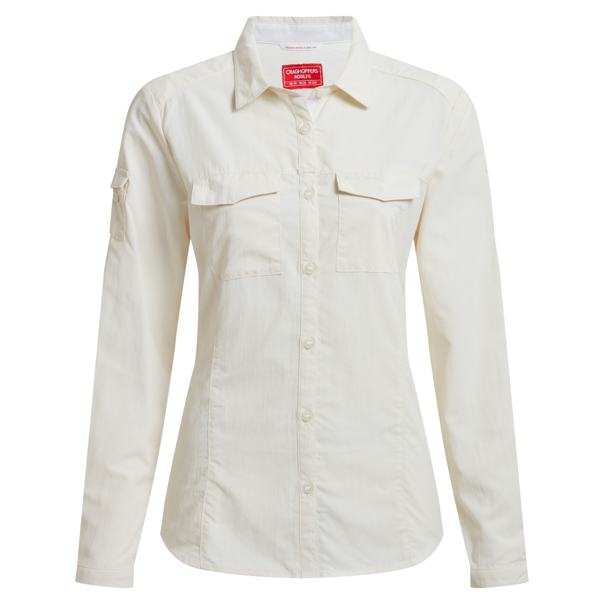 Craghoppers Dames adventure iii nosilife shirt met lange mouwen