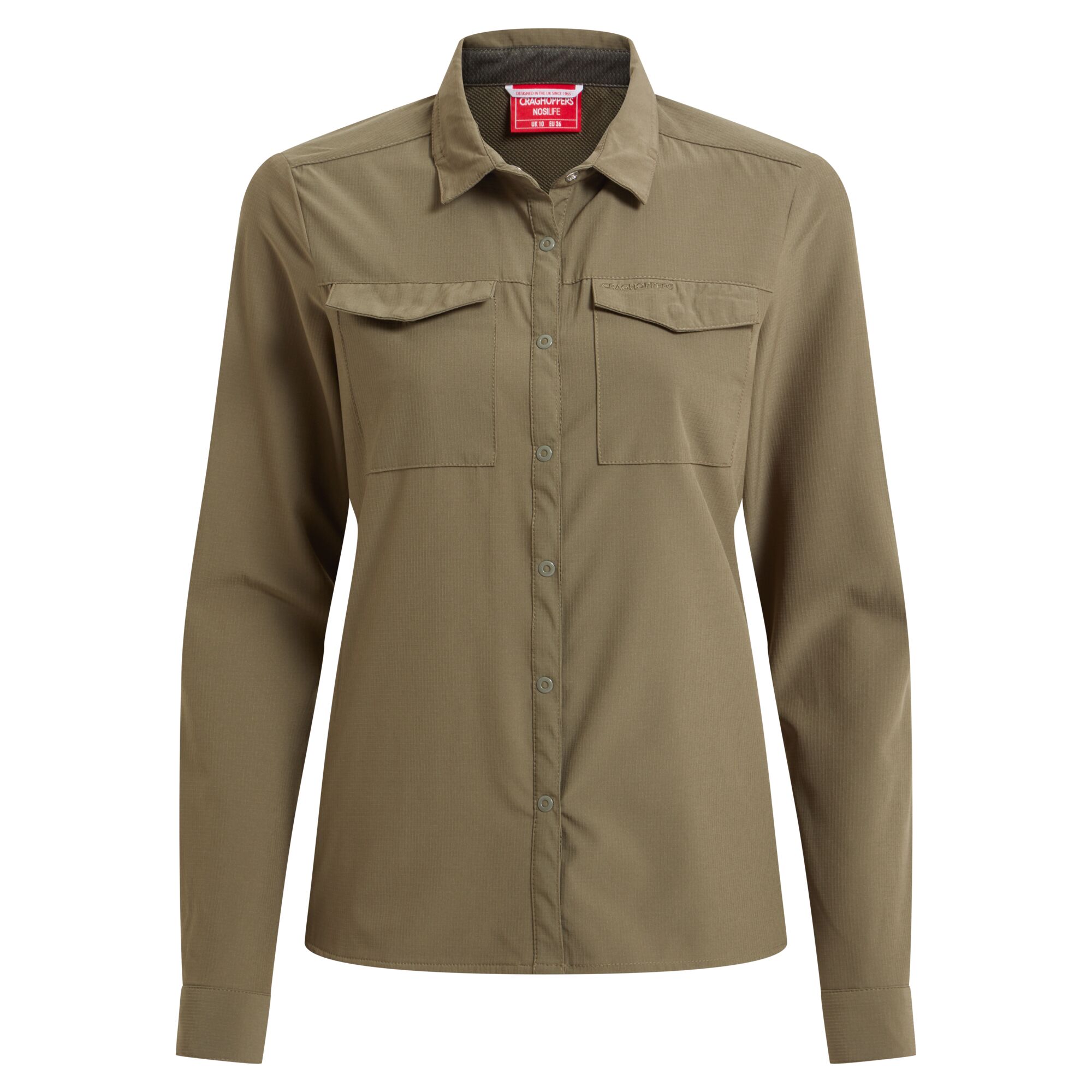 Craghoppers Dames nosilife pro iii shirt met lange mouwen