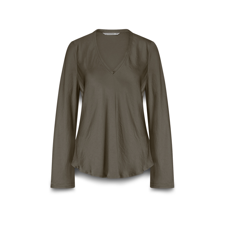 Summum Top v neck silky touch blouses 2s3321-11817