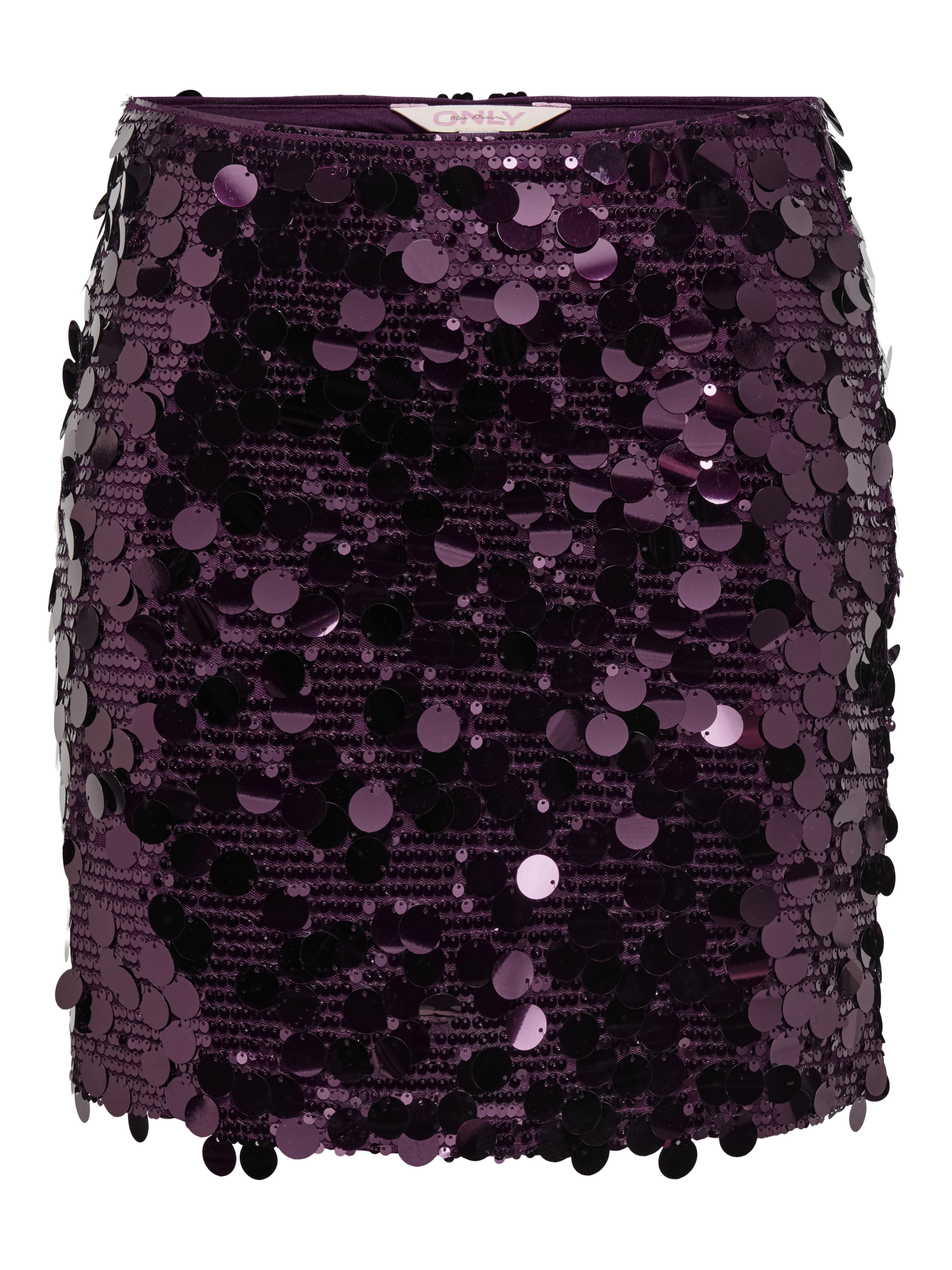 Only onljadel sequins skirt wvn 15336231 winetasting