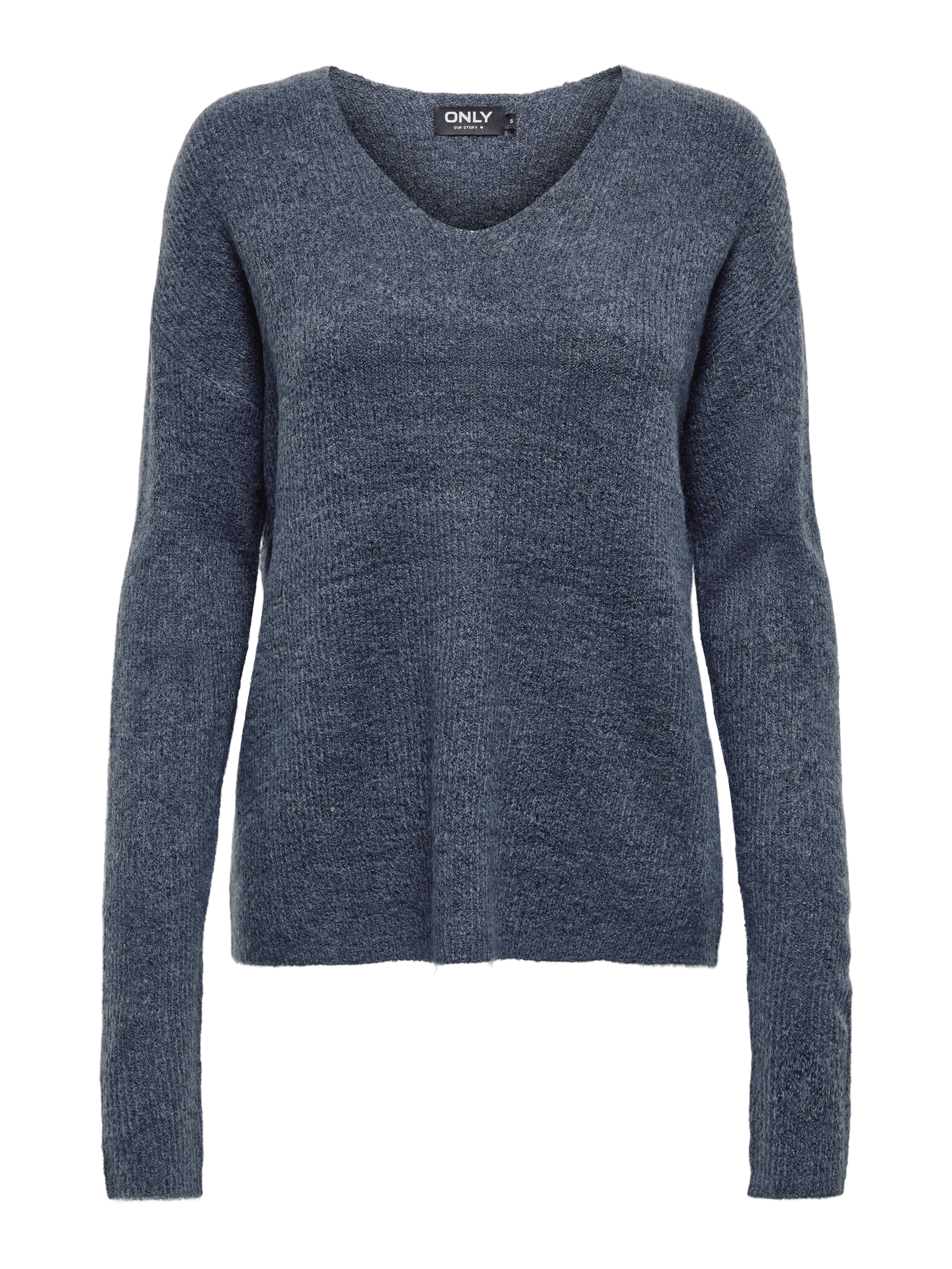 Only onlcamilla v-neck l/s pullover knt 15204588 vintage