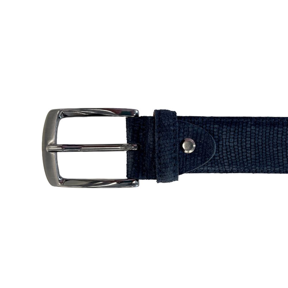 Rehab 8842253401-belt suede lizzard 8100-darkblue