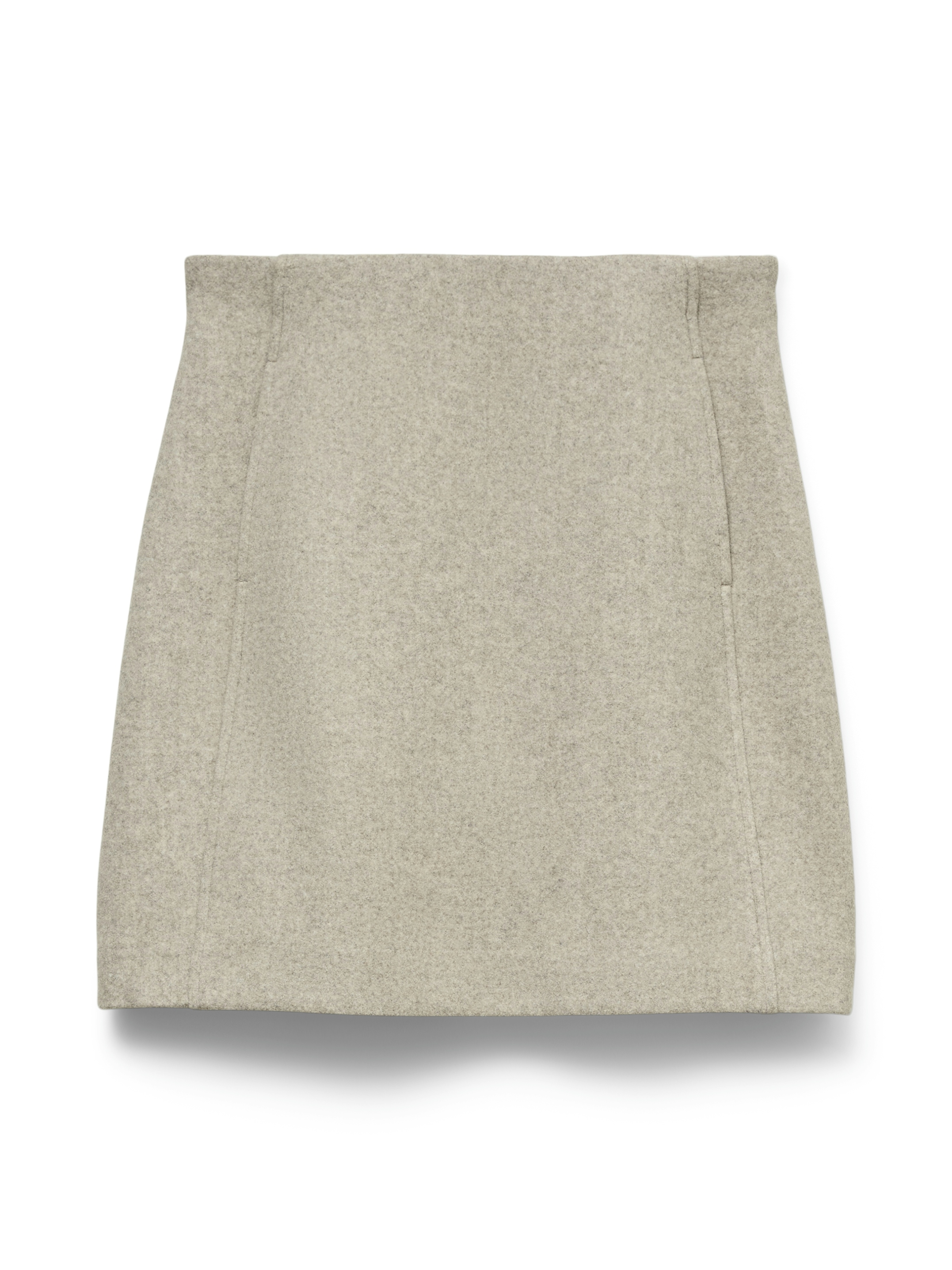 Vero Moda vmfortuneallison hw short skirt ga 10253954 silver mink