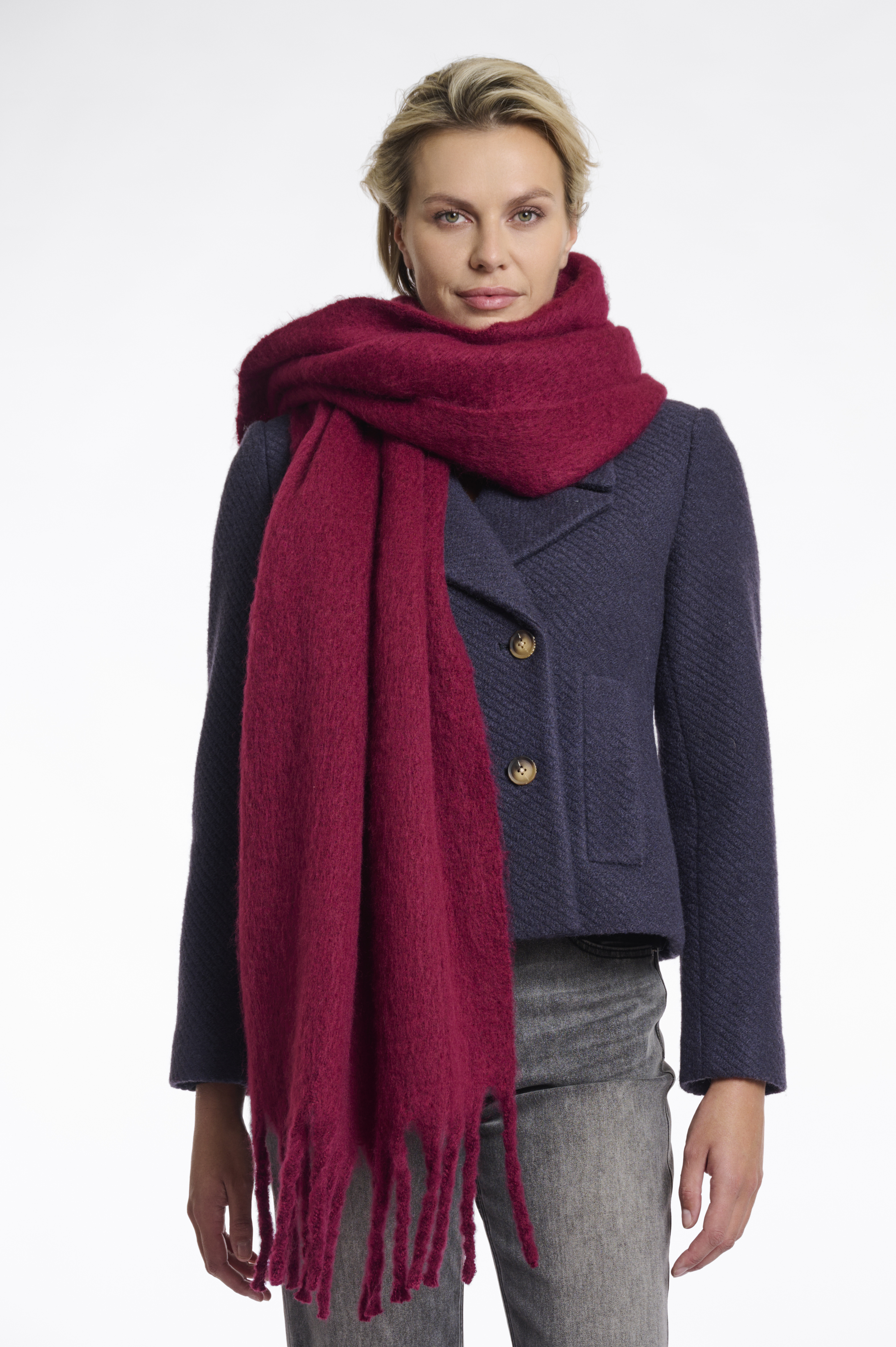 Rino & Pelle scarf gella.7002512 sugar plum