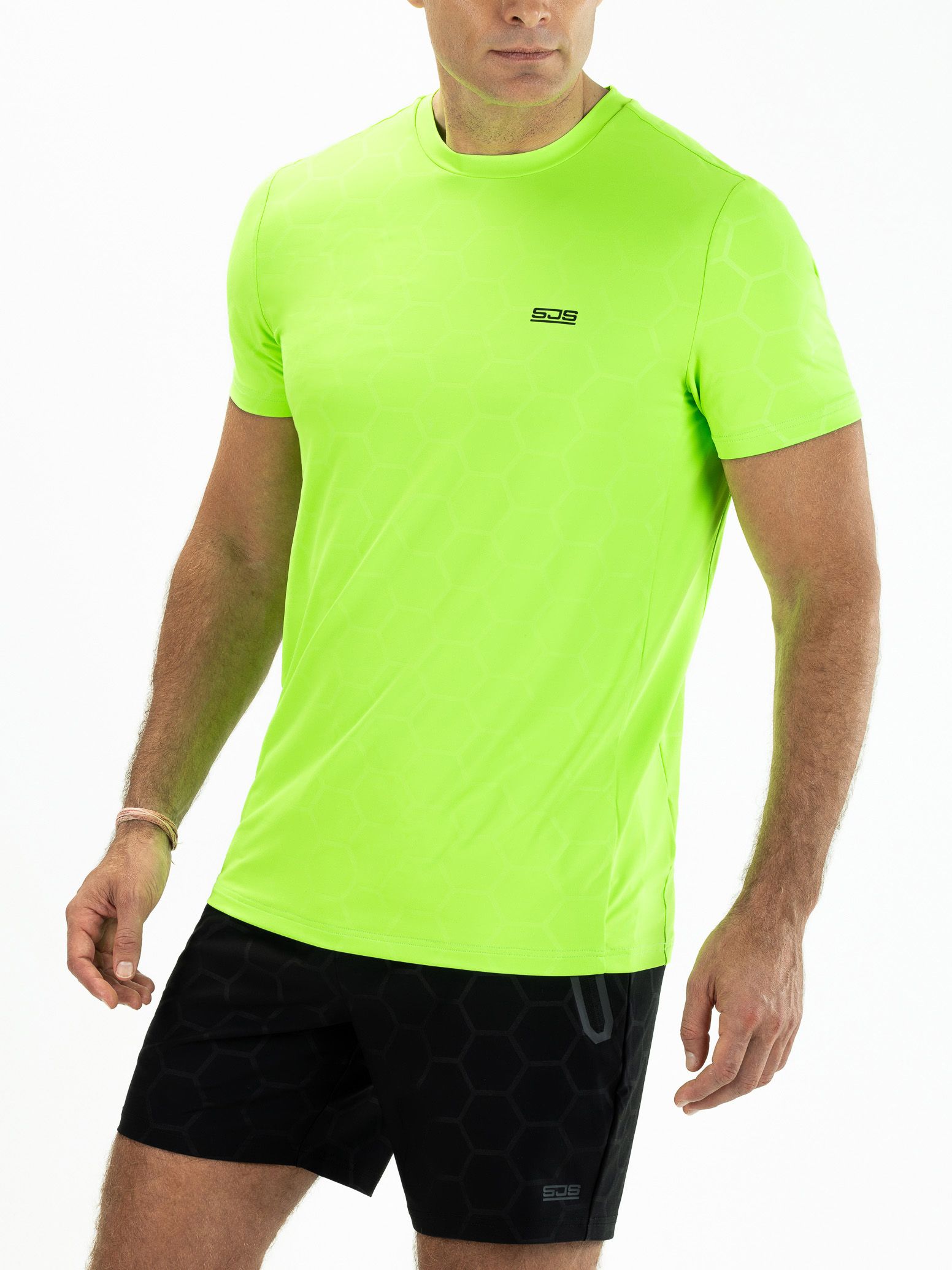 Sjeng Sports nero tee tennis t-shirt korte mouw heren -
