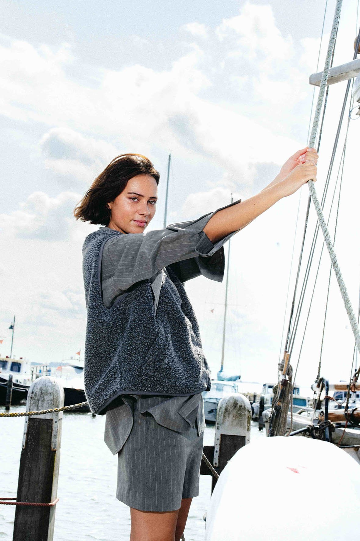 Catwalk Junkie 2504022408 teddy bodywarmer