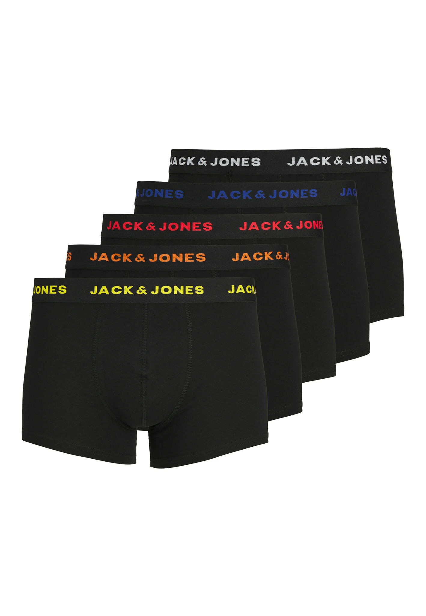 Jack & Jones Boxershorts jongens trunks jacblack friday 5-pack