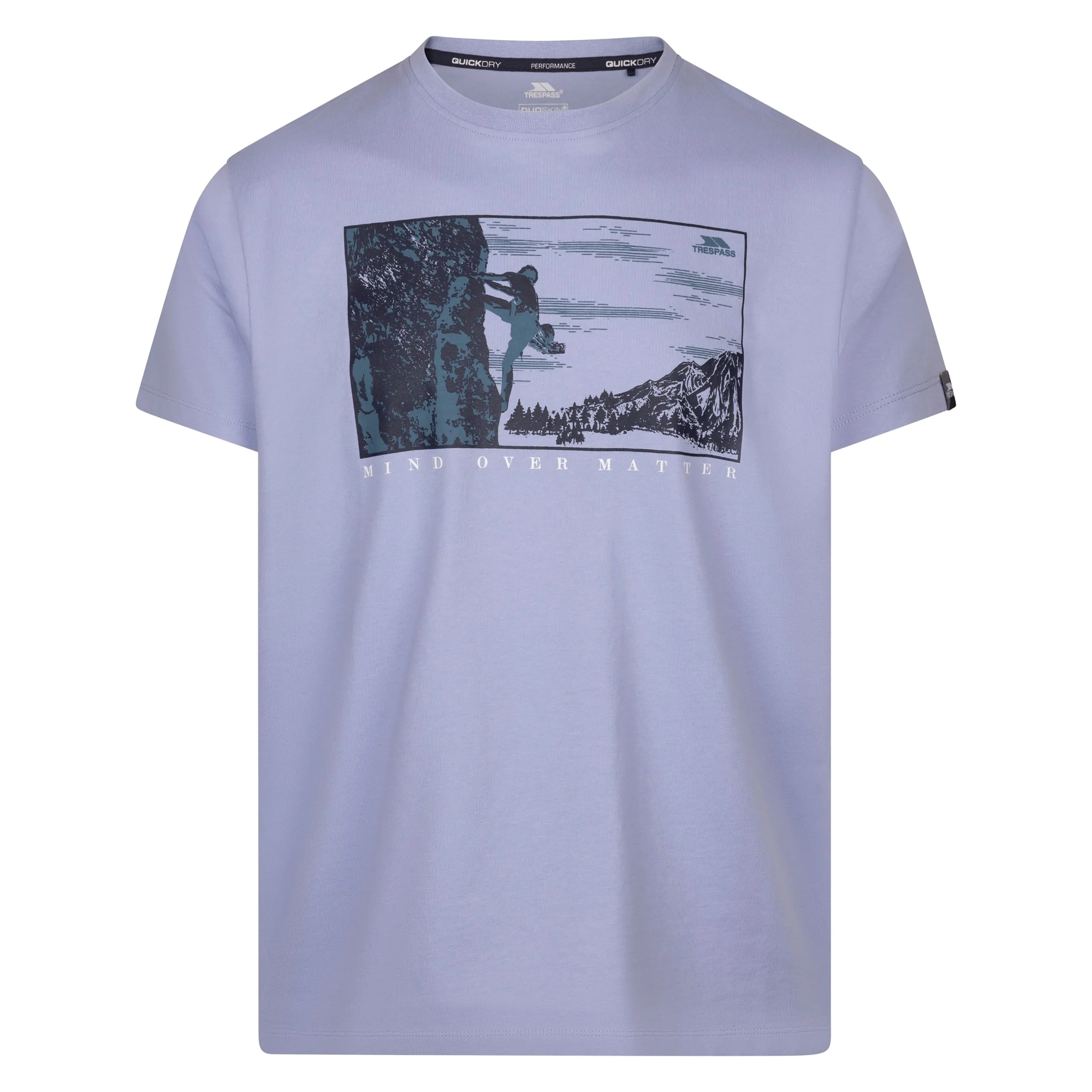 Trespass Heren trodon bergbeklimmen t-shirt