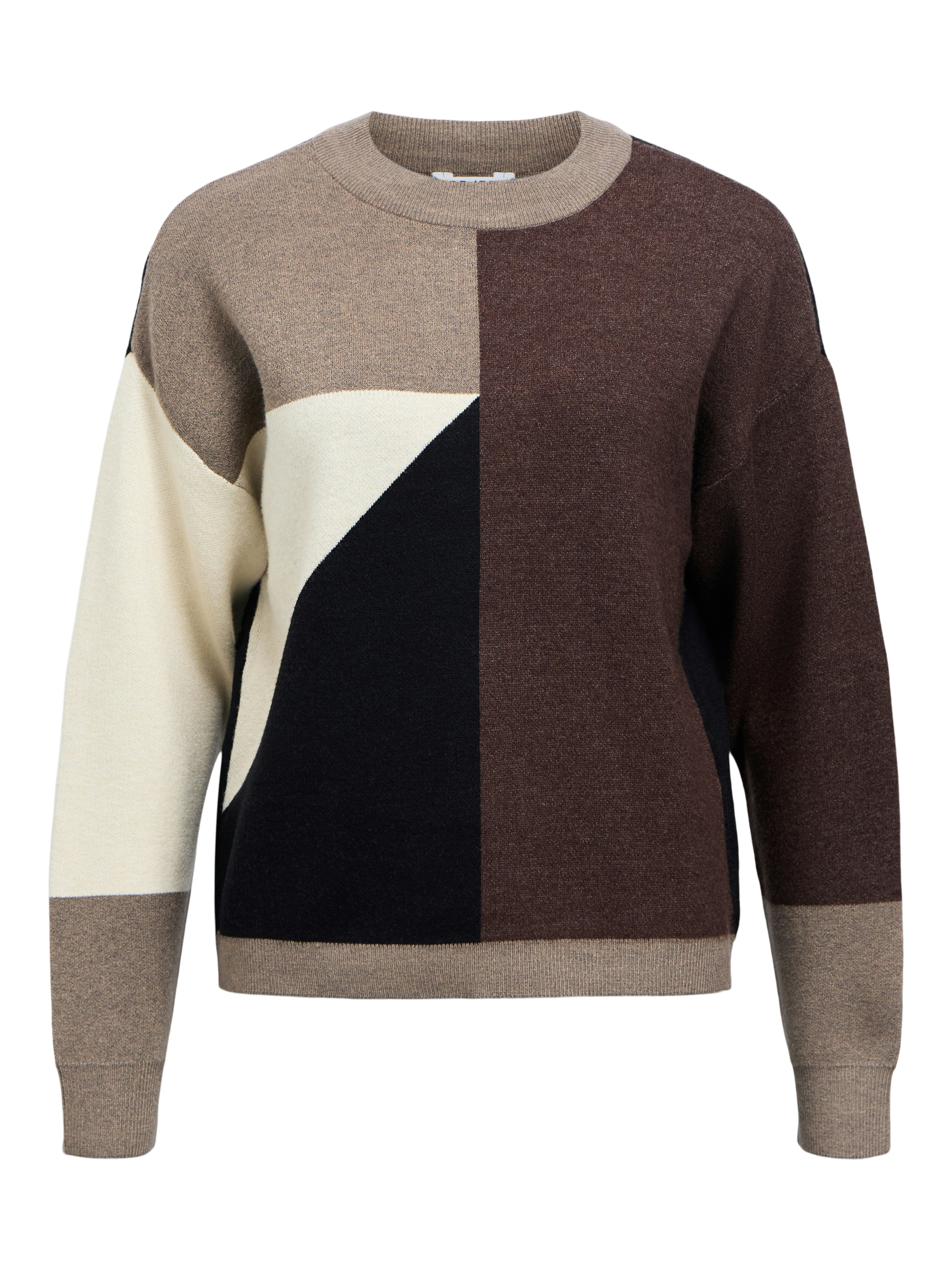 Object objray lo l/s knit pullover aop noo 23044642 morel