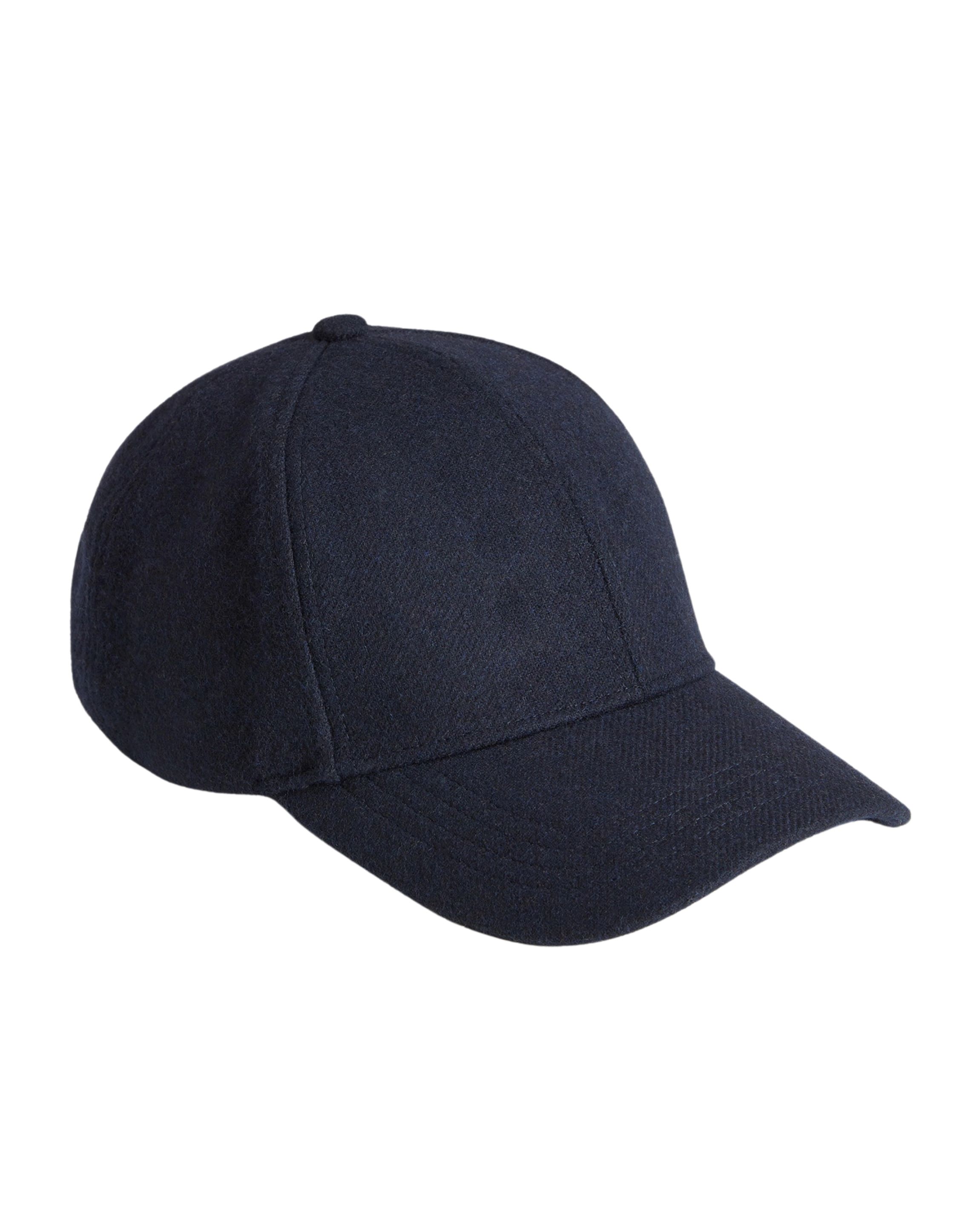 Woolrich Solid wool baseball cap petten cfwoac0290mrut3190
