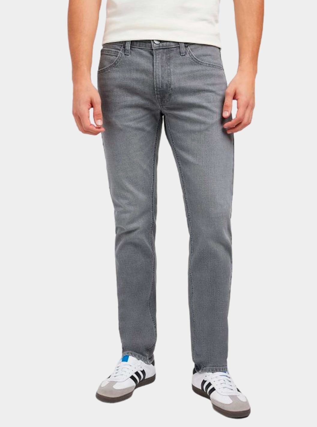 Lee Daren zip fly washed cement