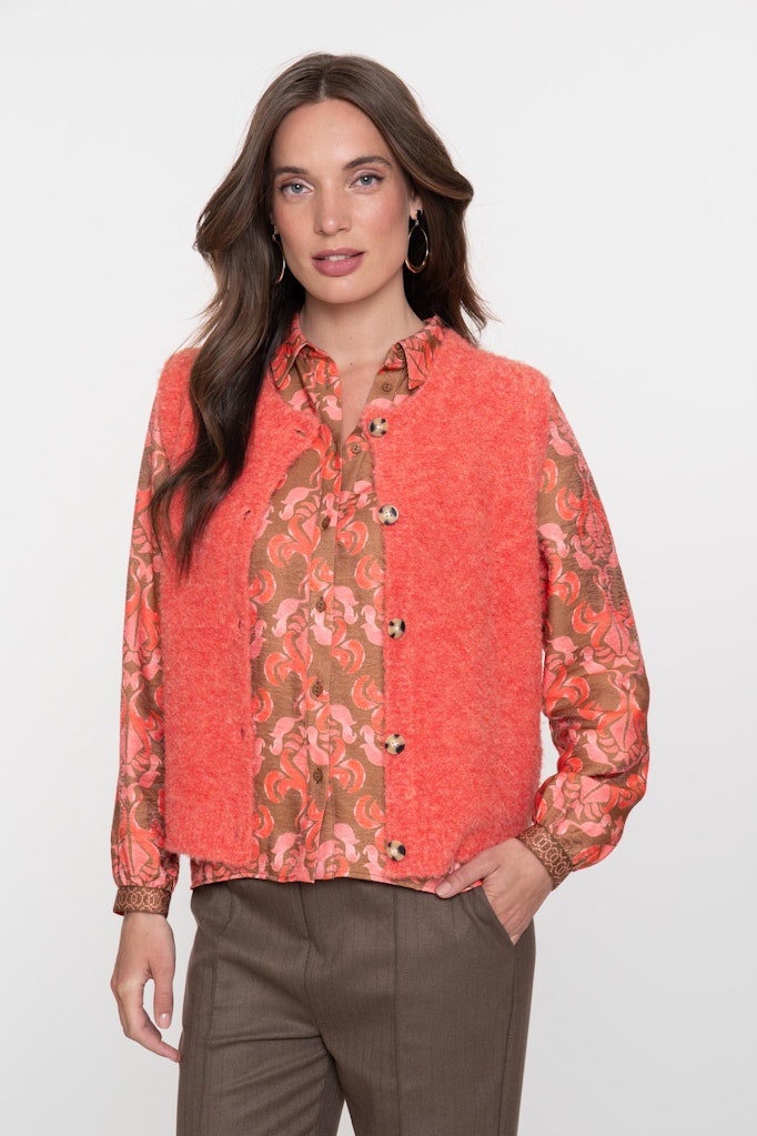 Geisha Spencer boucle -