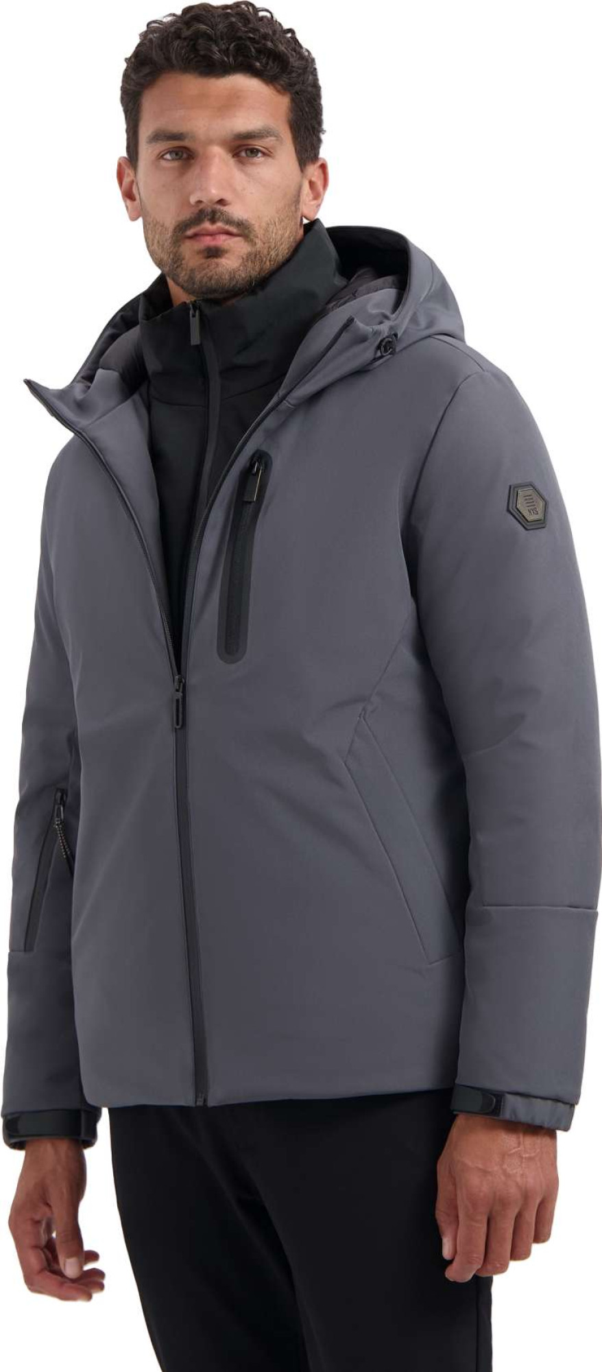 No Excess Kai jacket asphalt