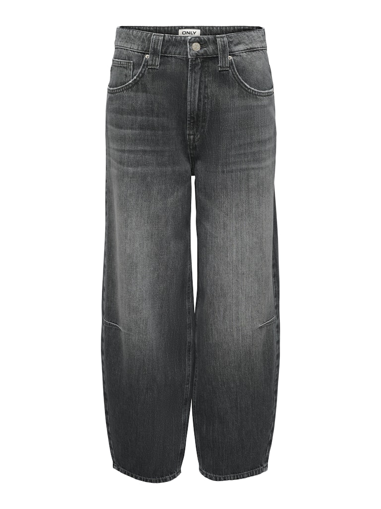 Only Onlfrankie hw ank bareel denim dot black denim