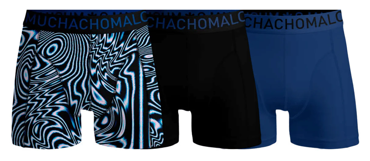Muchachomalo Heren 3-pack boxershorts microfiber