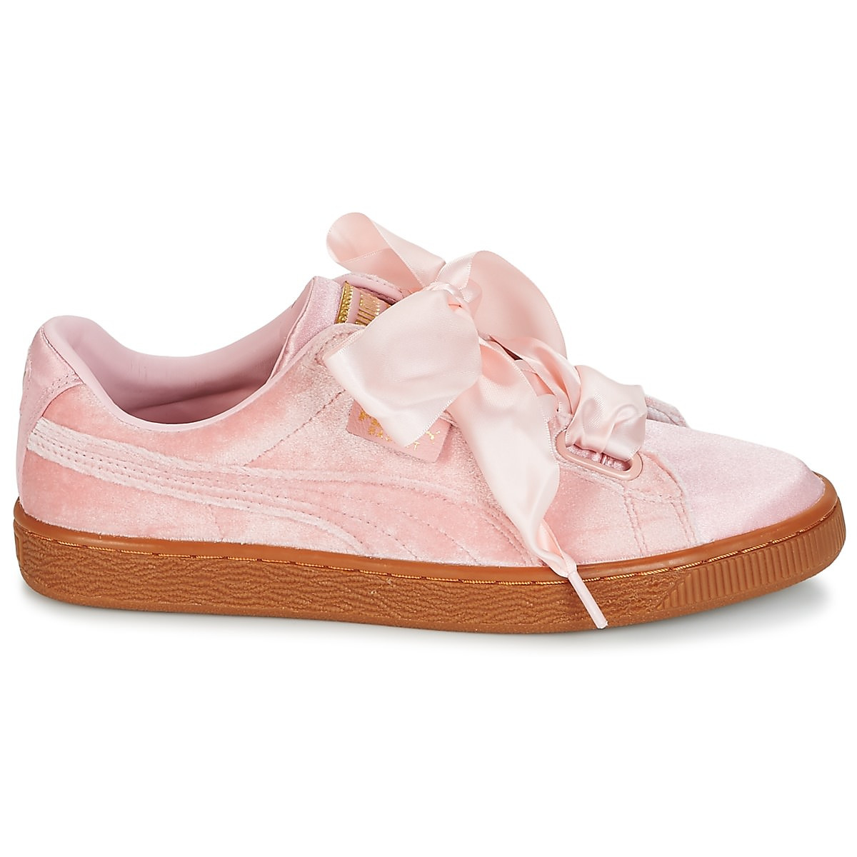 puma basket platform valentine