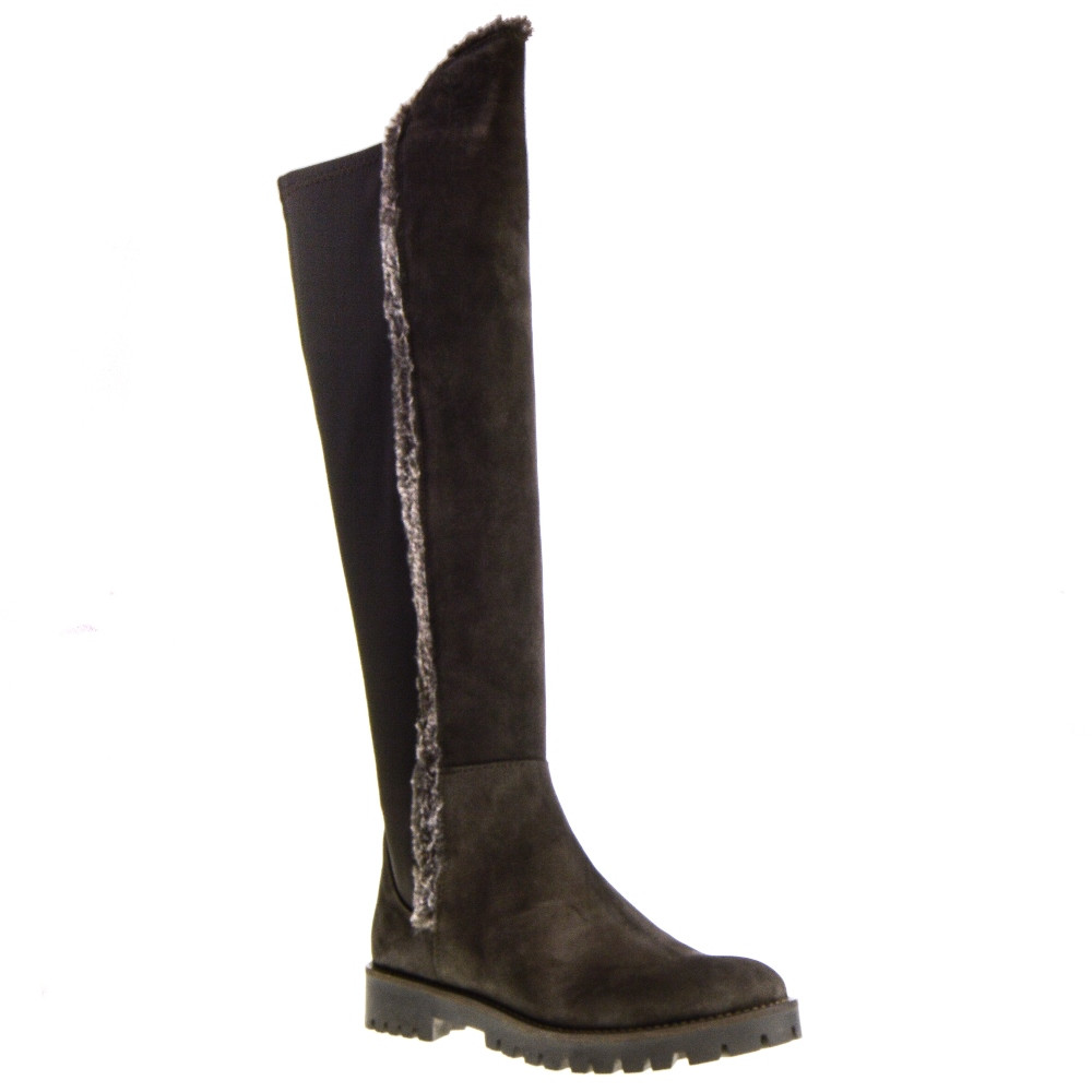 Alpe Laarzen online kopen? Vergelijk op Schoenen.nl Schoenen XTI Overknee laarzen gris Grijs: € 84,95 Bij