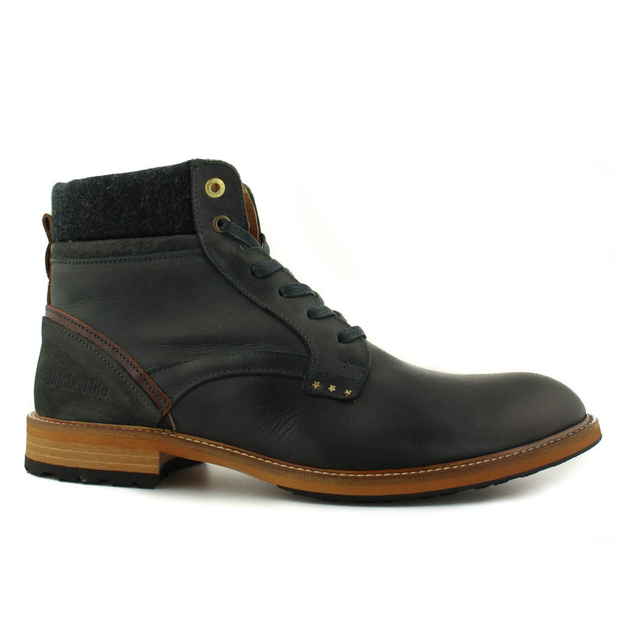 PANTOFOLA DORO Sneakers van leer, model 'Roma' in Bruin online kopen  (1392057) | P\u0026C